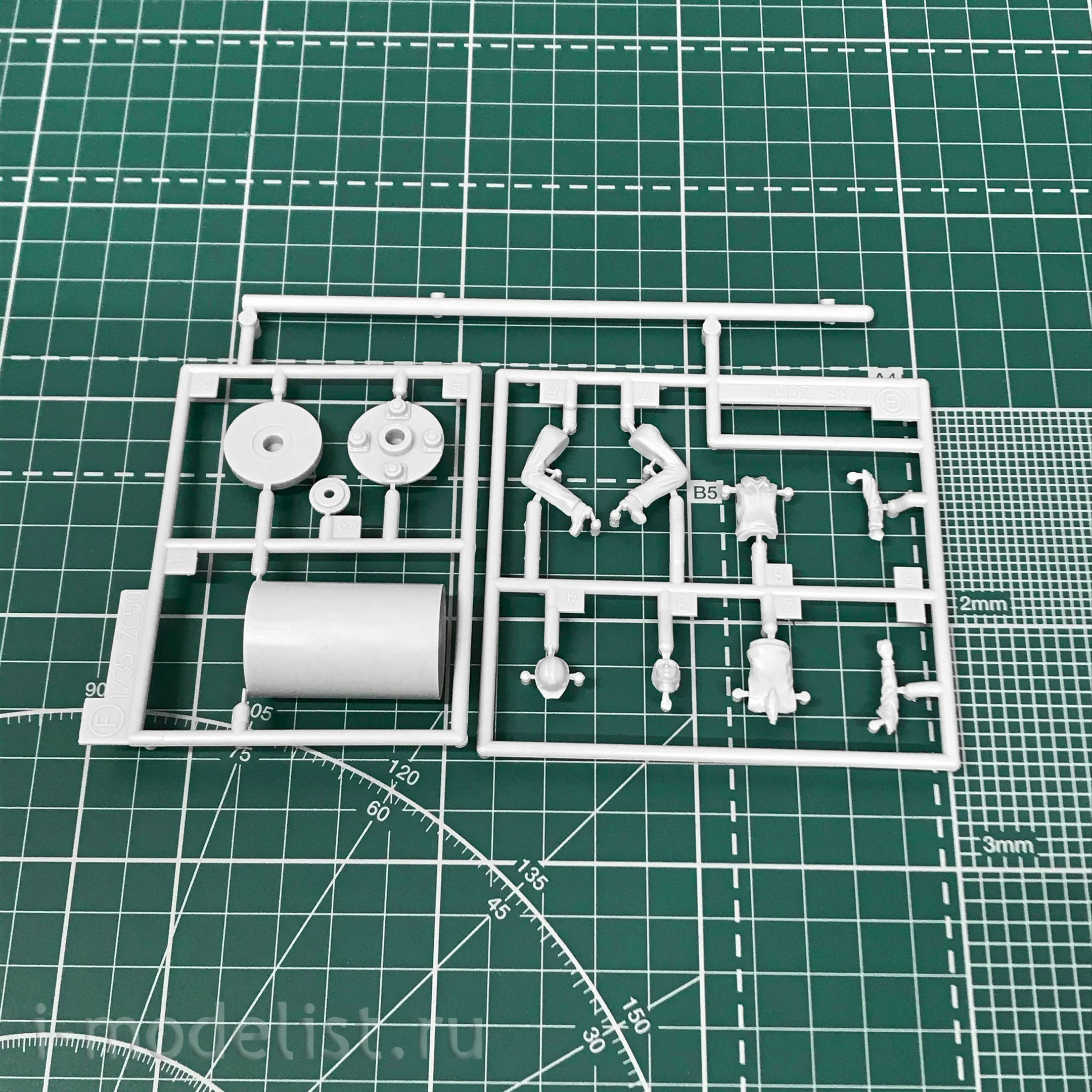66002 Hasegawa 1/35 Combined vibrating roller Hitachi ZC50C-5 