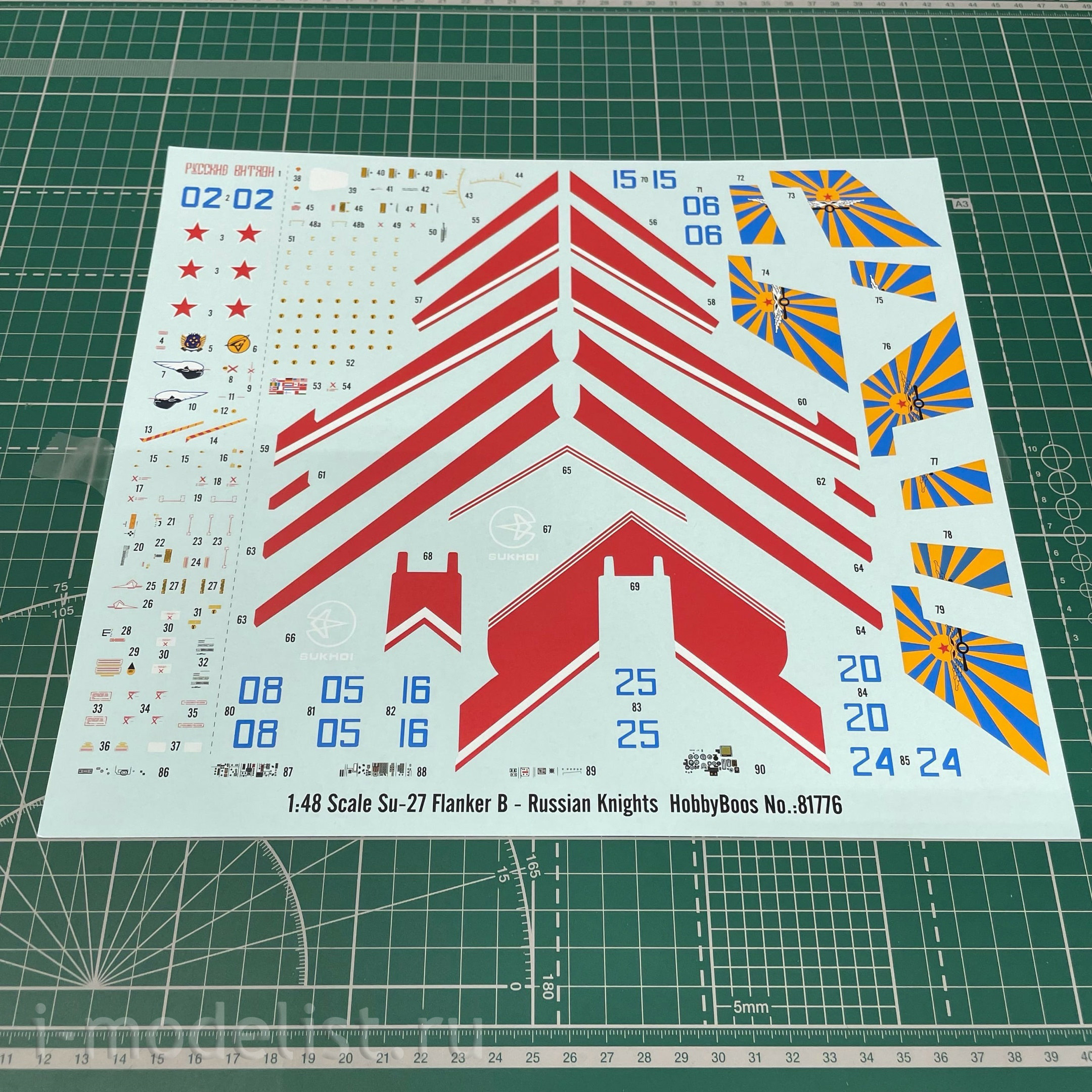 81776 HobbyBoss 1/48 С-27 Flanker B-Russian Knights