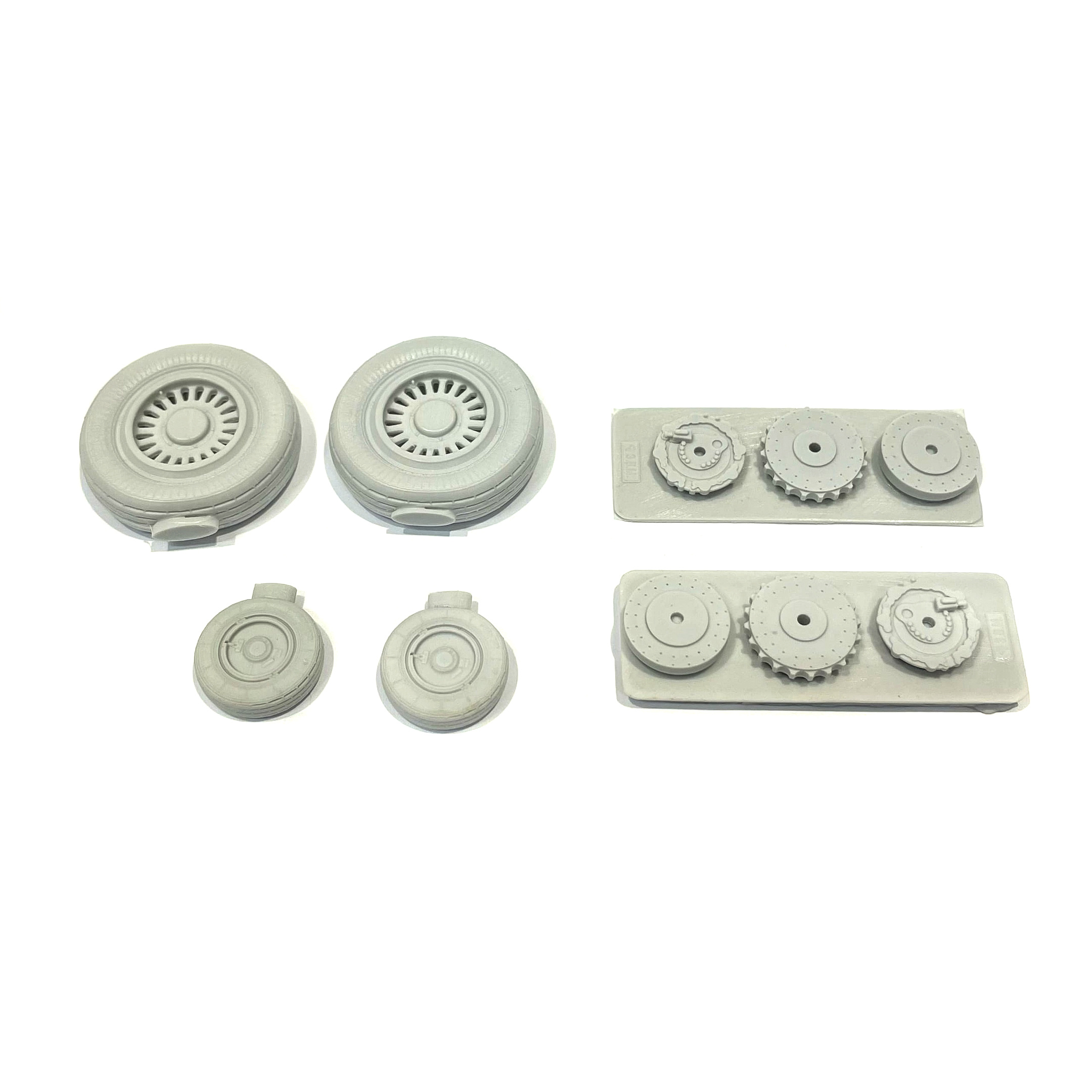 RS48011 E.V.M. 1/48 Wheels Landing gear for MiGG-25 aircraft model (Type-1)