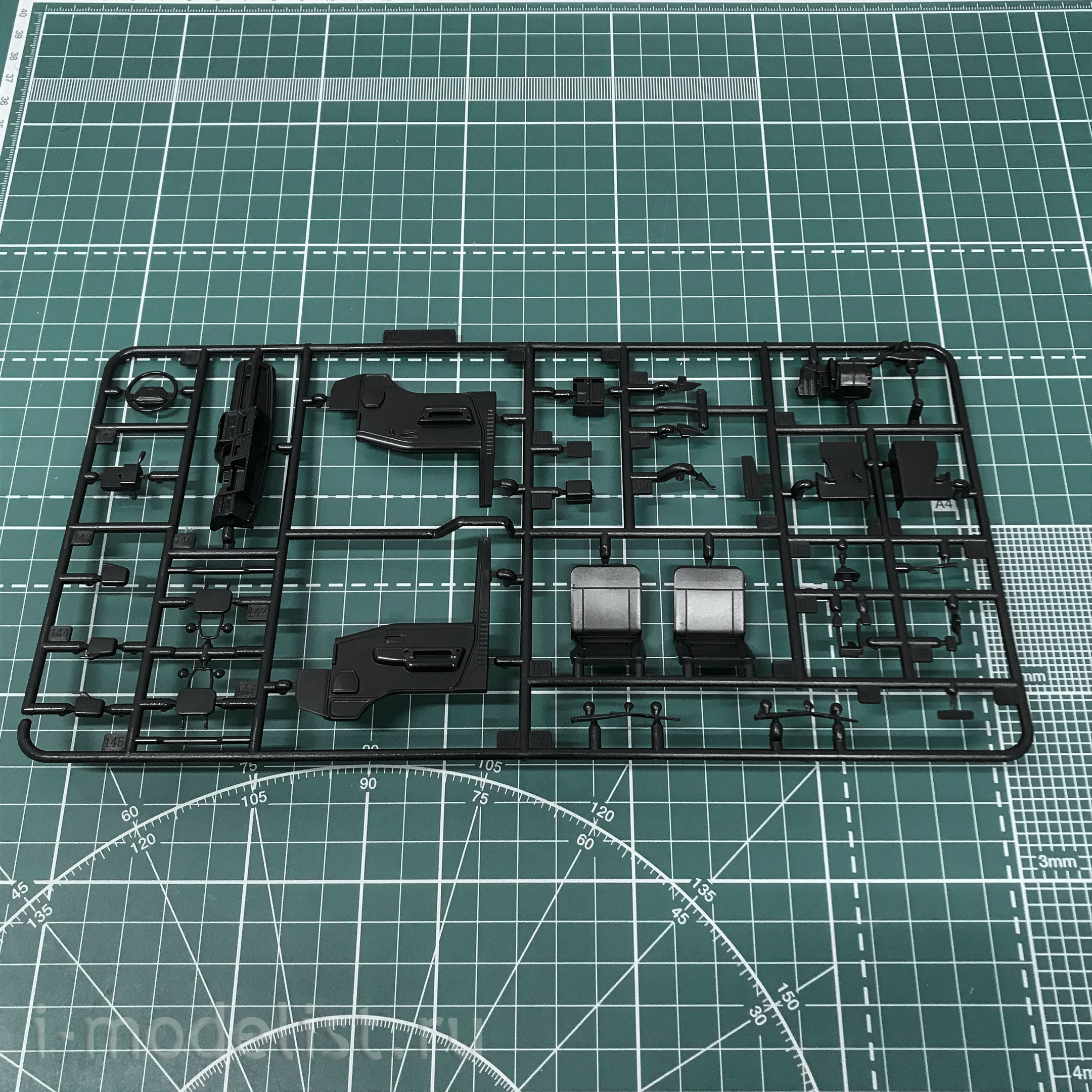05828 Aoshima 1/24 Assembly model Subaru TT2 Sambar WR Blue Limited 11