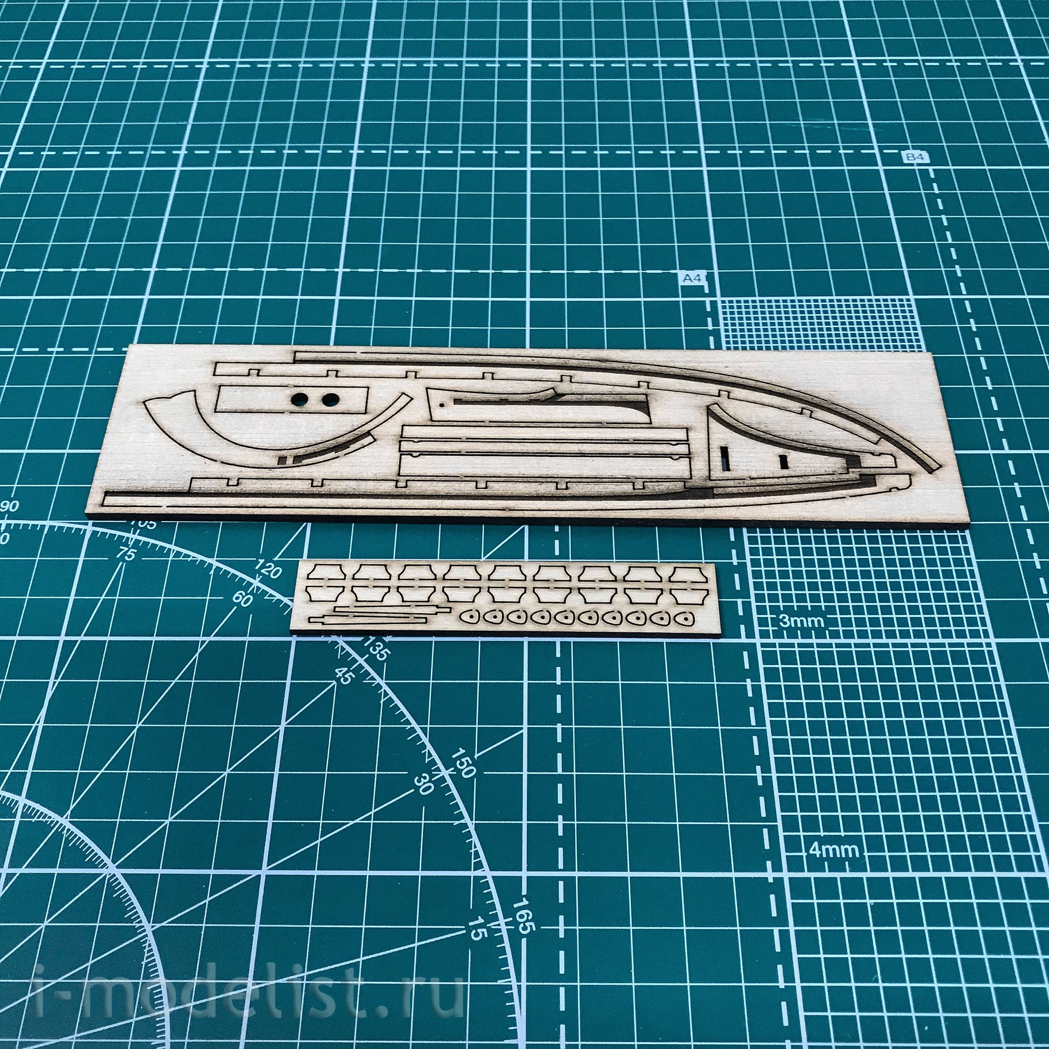 LSM0701 LSModel 1/48 Scale wooden model Greek unirema 