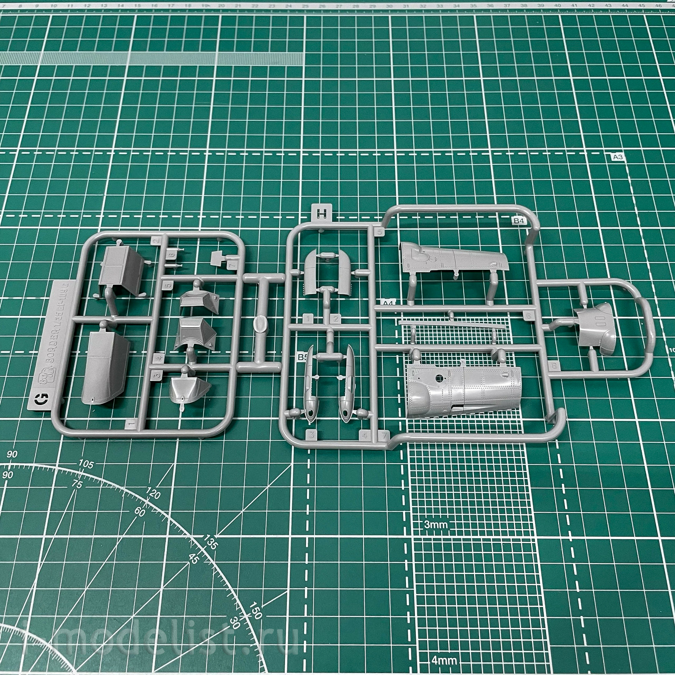 BF-001 Border Model 1/35 Messerschmitt Bf 109G-6 Fighter
