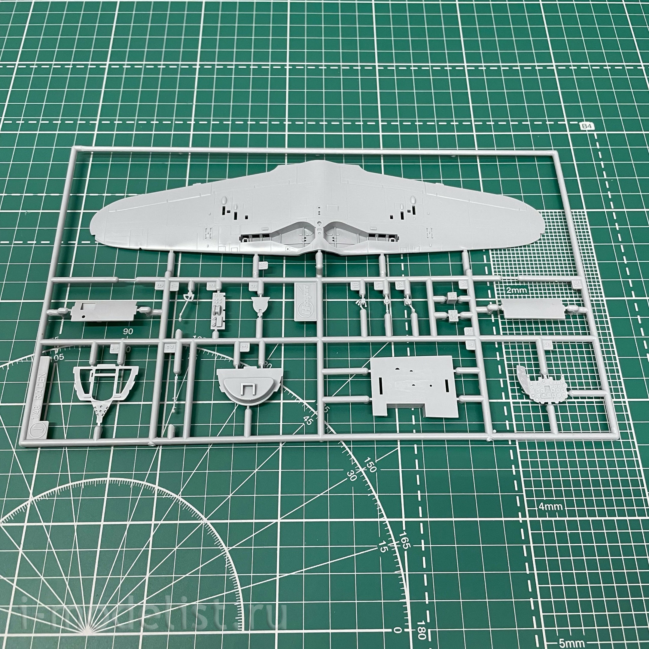 09145 Hasegawa 1/48 Mitsubishi J2M3 Raiden (Jack) Type21 Aircraft