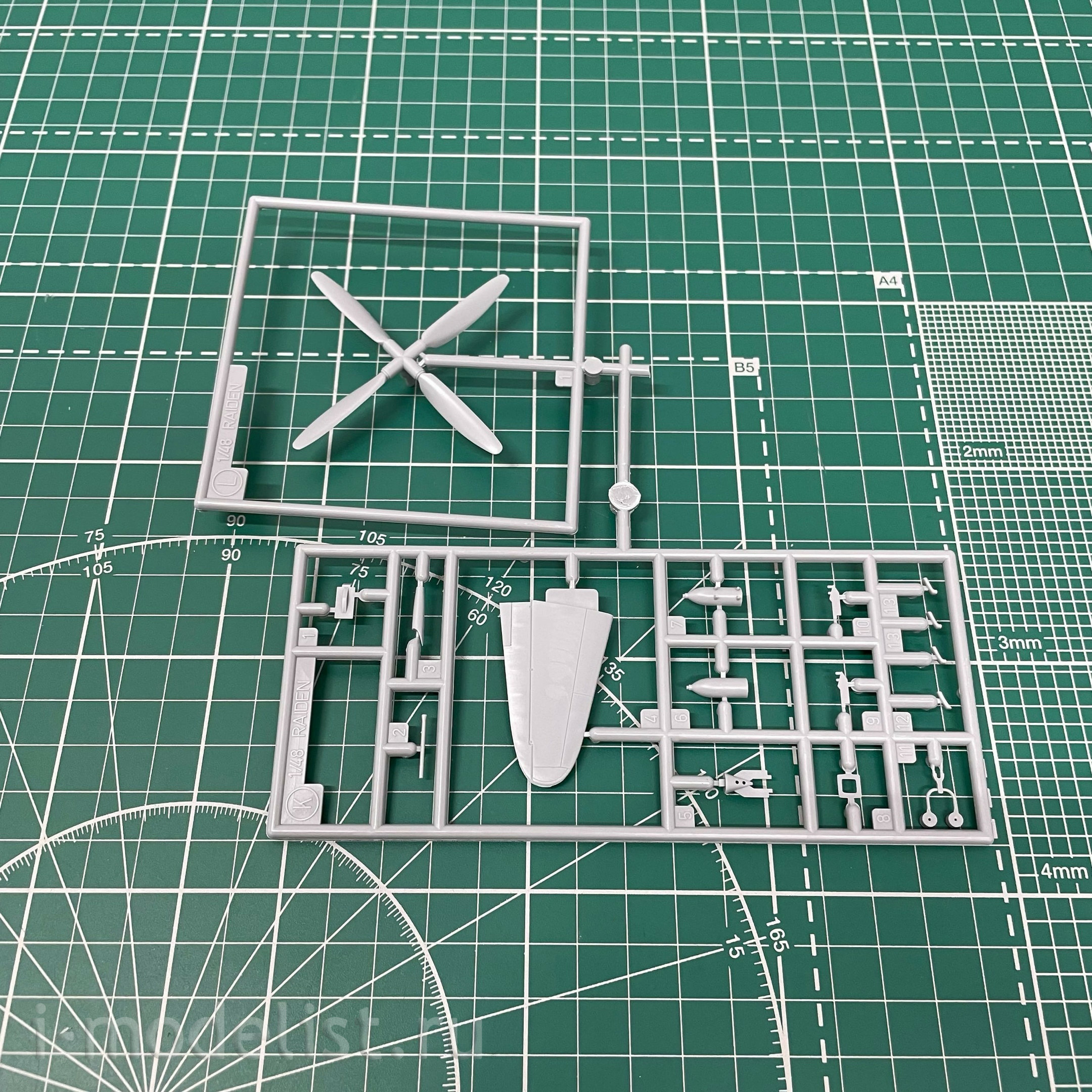 09145 Hasegawa 1/48 Mitsubishi J2M3 Raiden (Jack) Type21 Aircraft