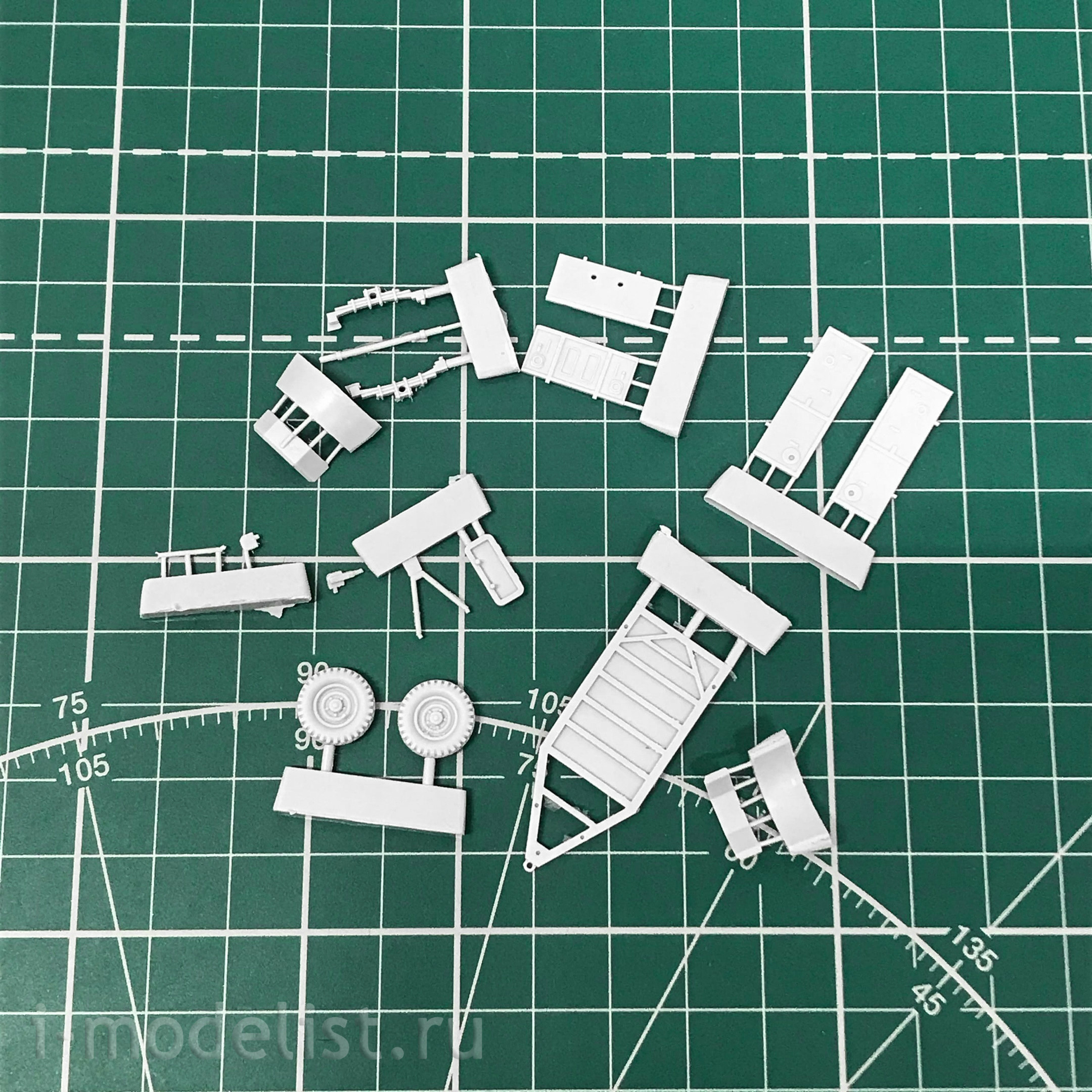 GR72Rk027 Face 1/72 G@3-69 with G@Z-704 trailer