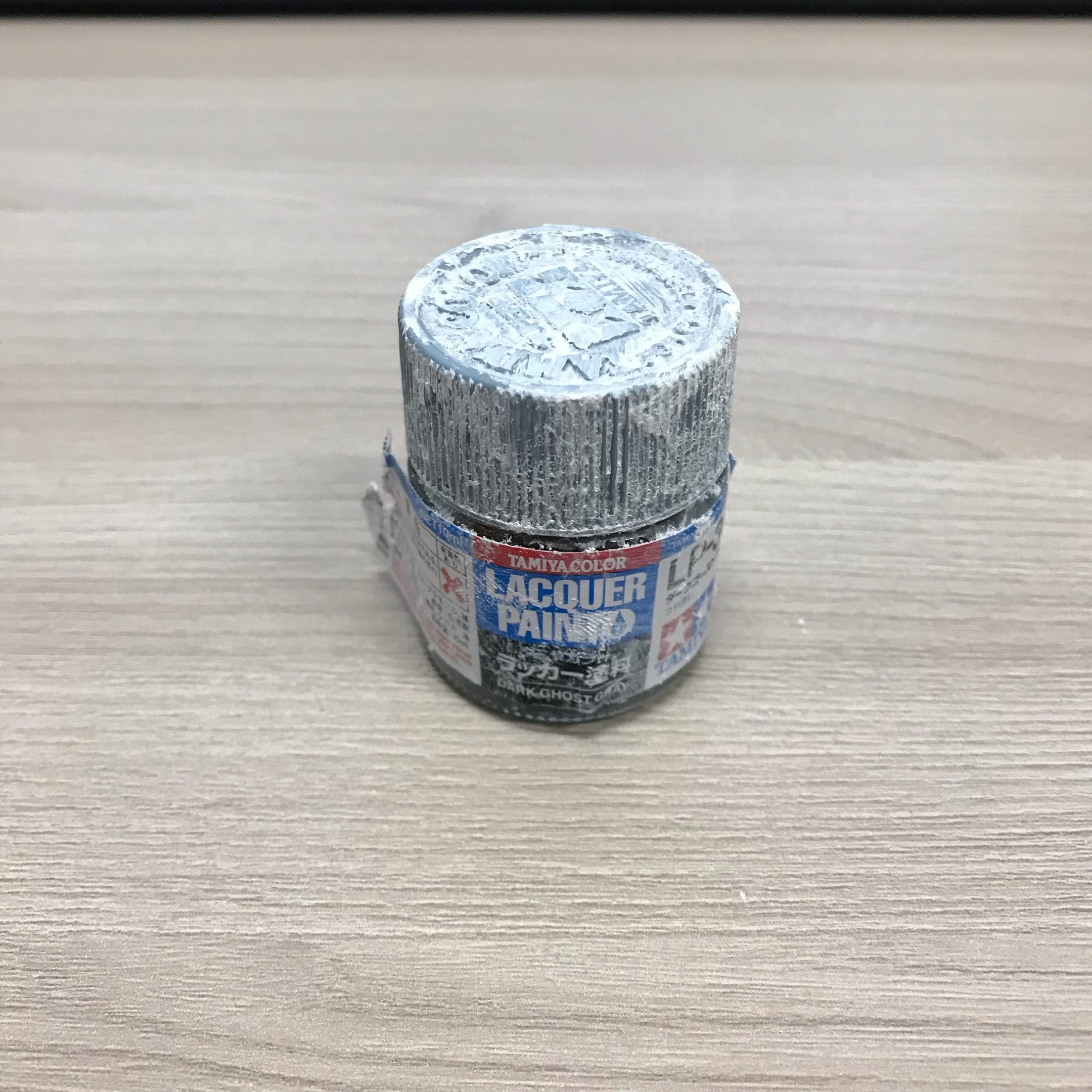 82136X Tamiya LP-36 Dark Ghost Gray (Dark gray ghost) varnish paint, 10 ml.