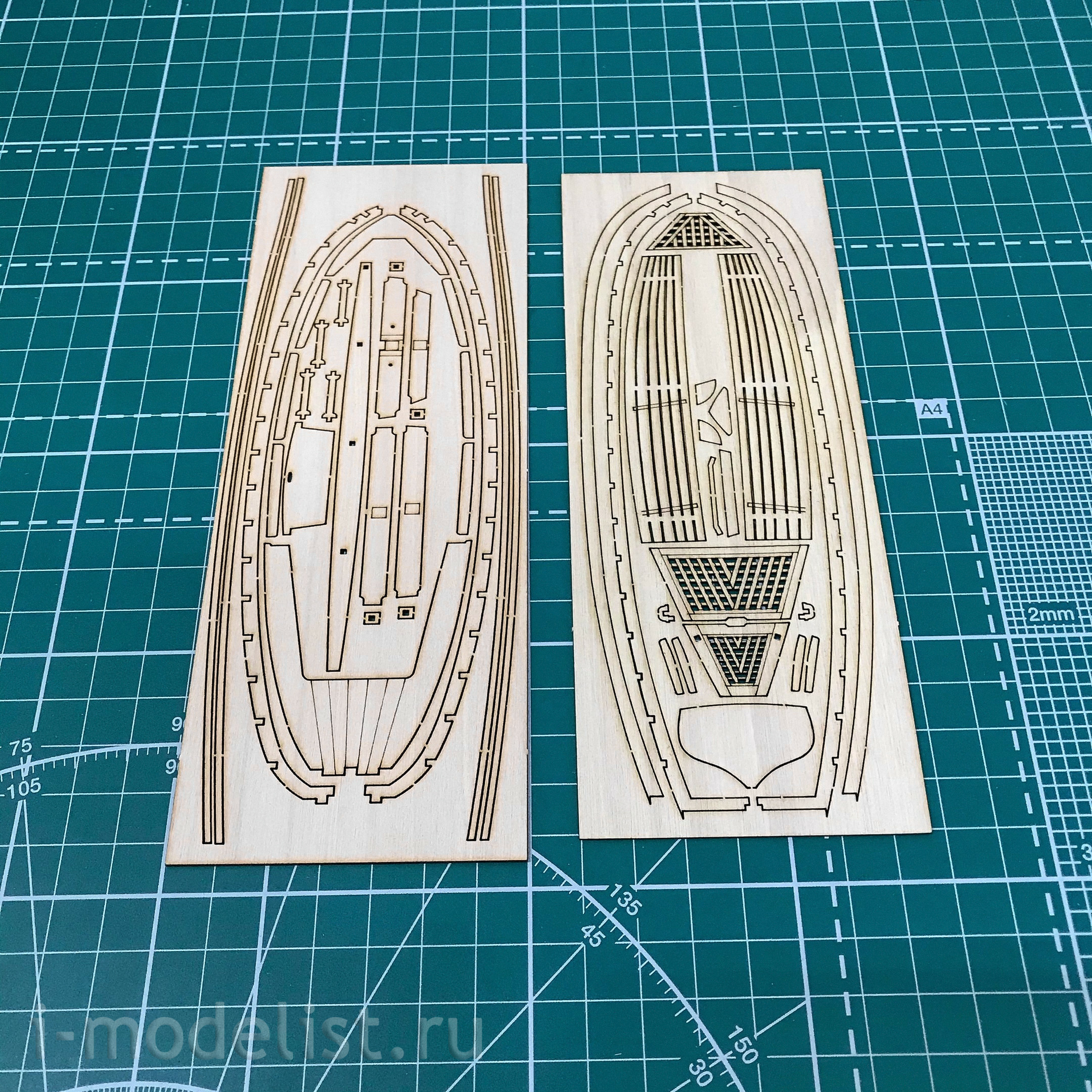 LSM0401 Lsmodel 1/36 Scale wooden model Sailing and rowing YAL-6 scale