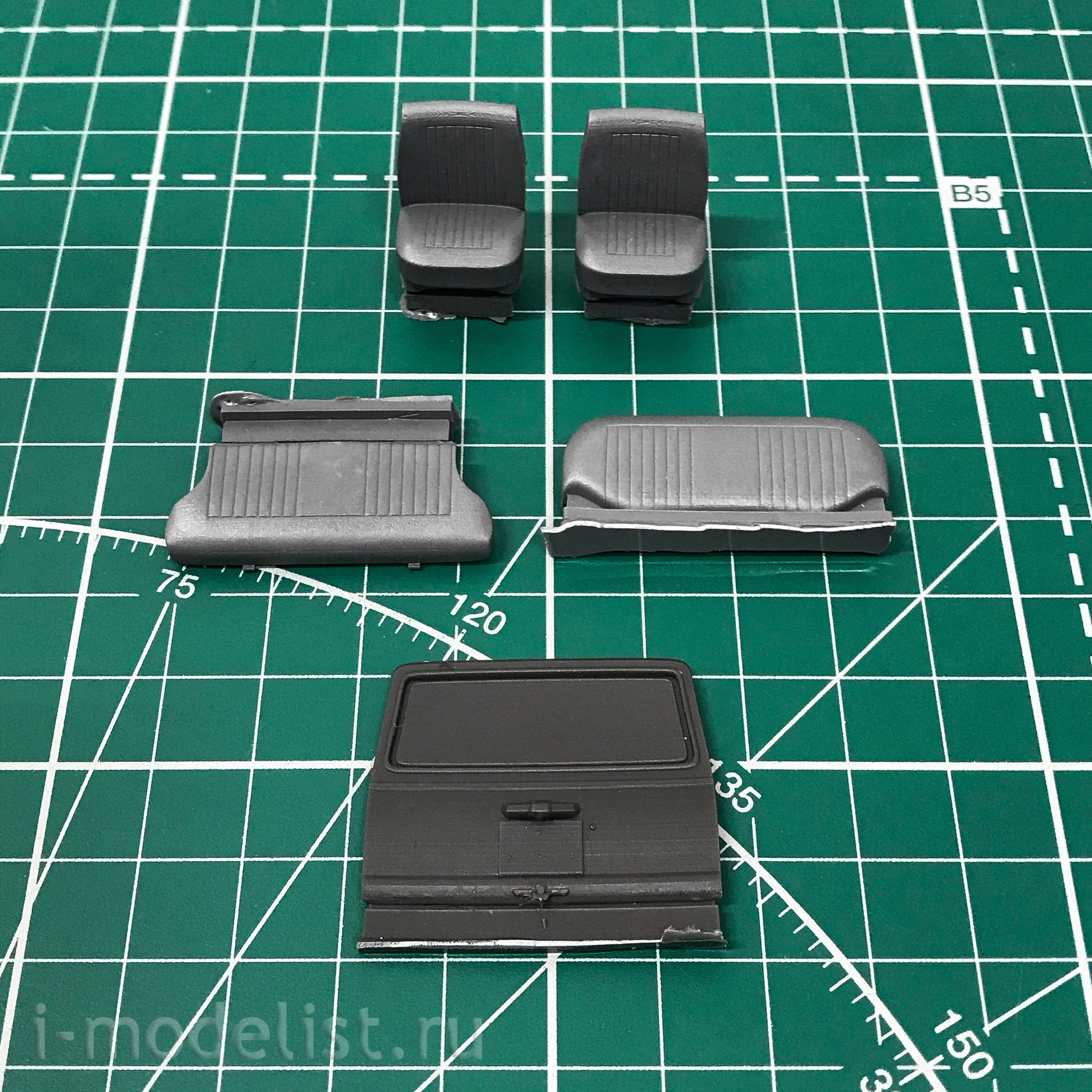 GunTower Models 35011 1/35 Soviet passenger car Kit 4 (2102), the one-piece body