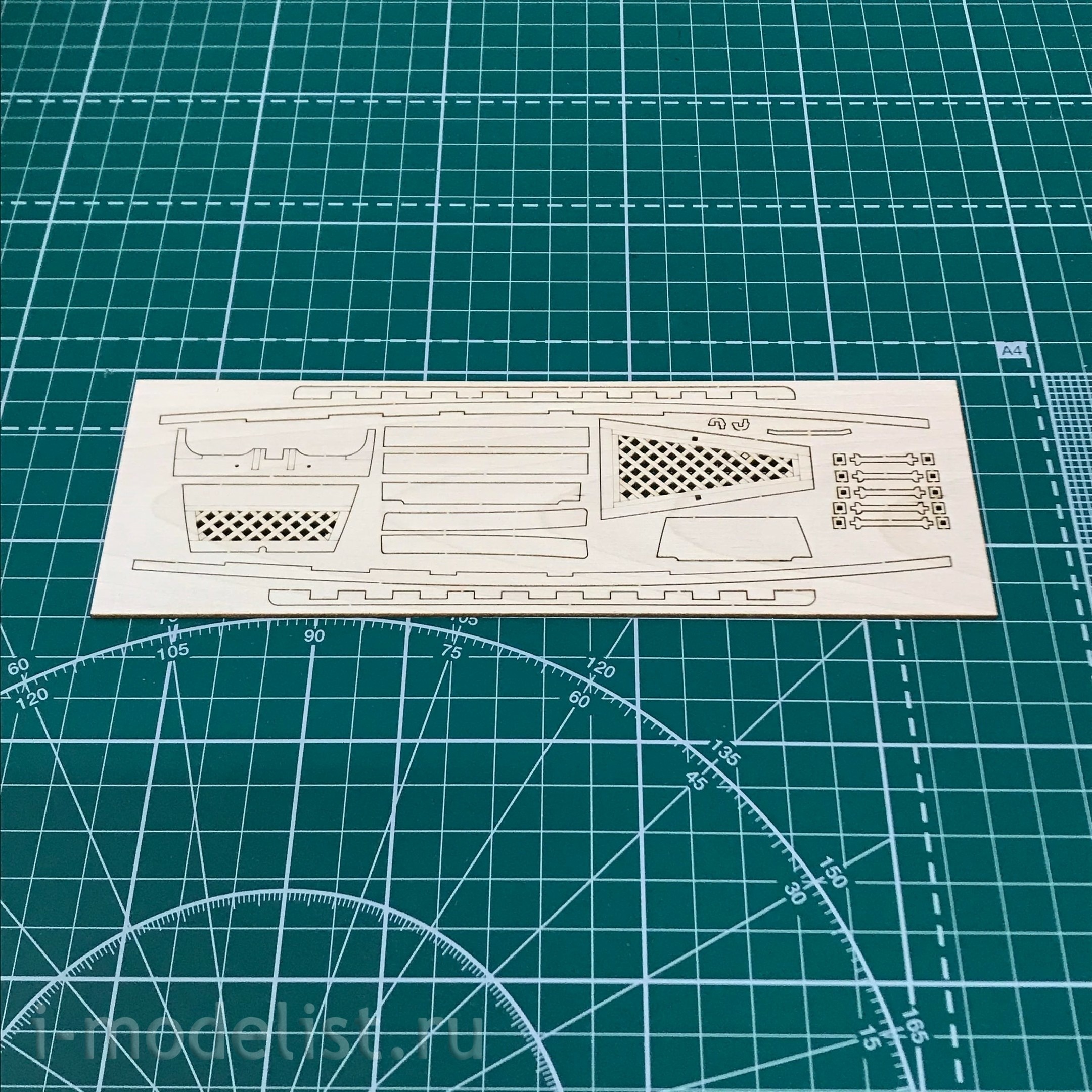 LSM0501 LSModel 1/36 Scale wooden model Rescue whaleboat 