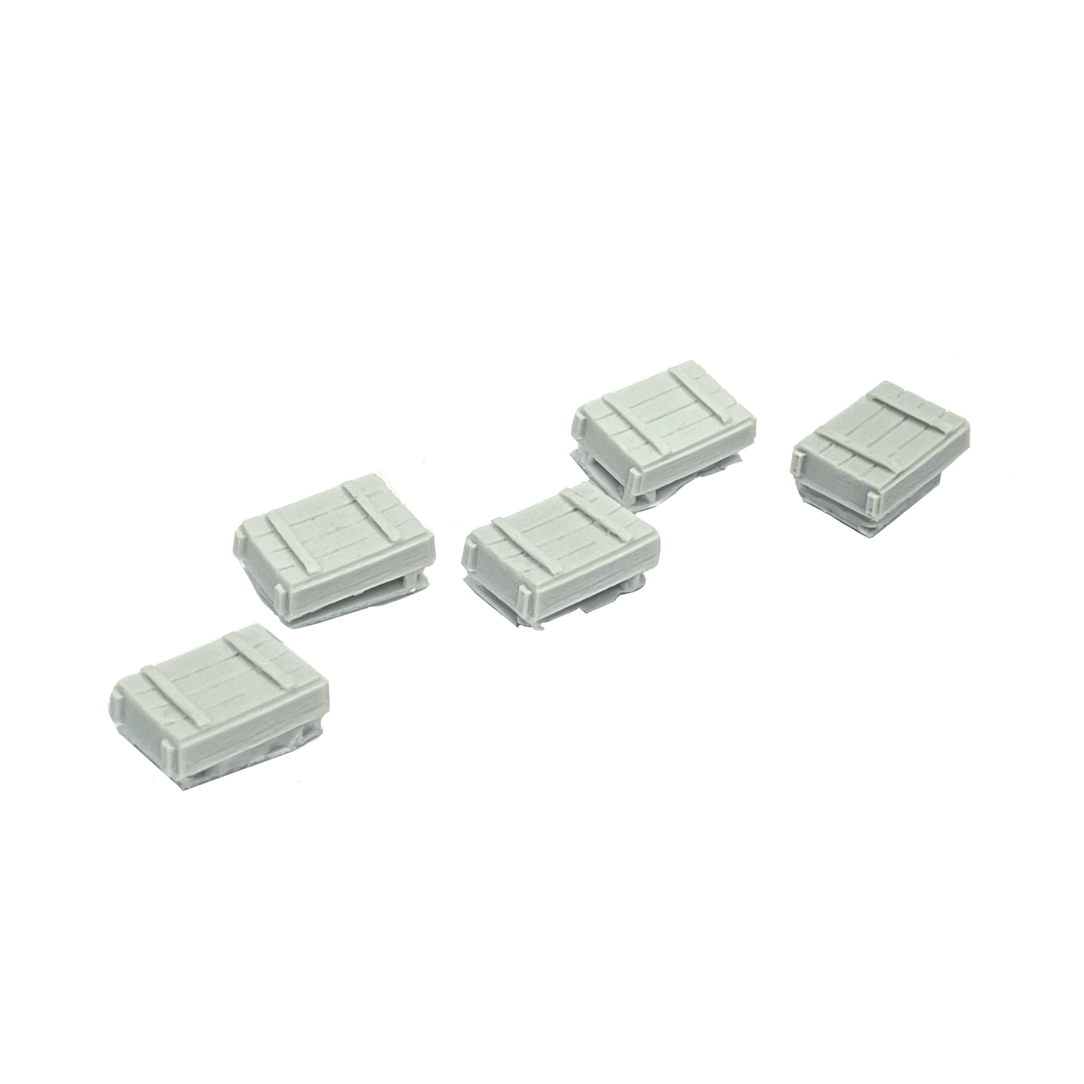 D35033 Zedval 1/35 Boxes of ammunition. Included 5 pieces.