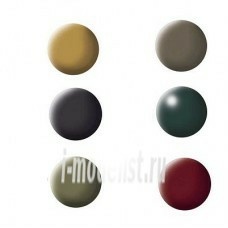 32341 Revell Set of paints for military equipment (6 colors of 14 ml.)