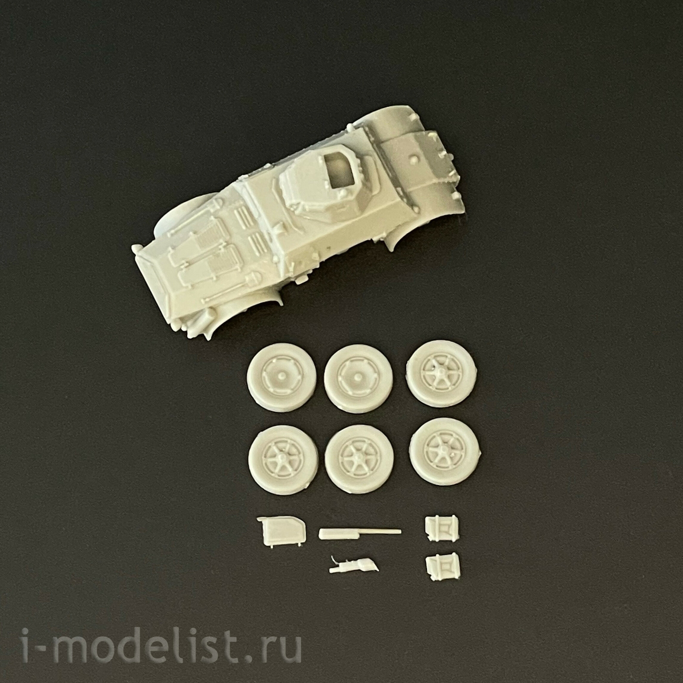 100221P4 Zebrano 1/100 Взвод итальянских бронеавтомобилей Autoblinda AB-41 (4 шт.)