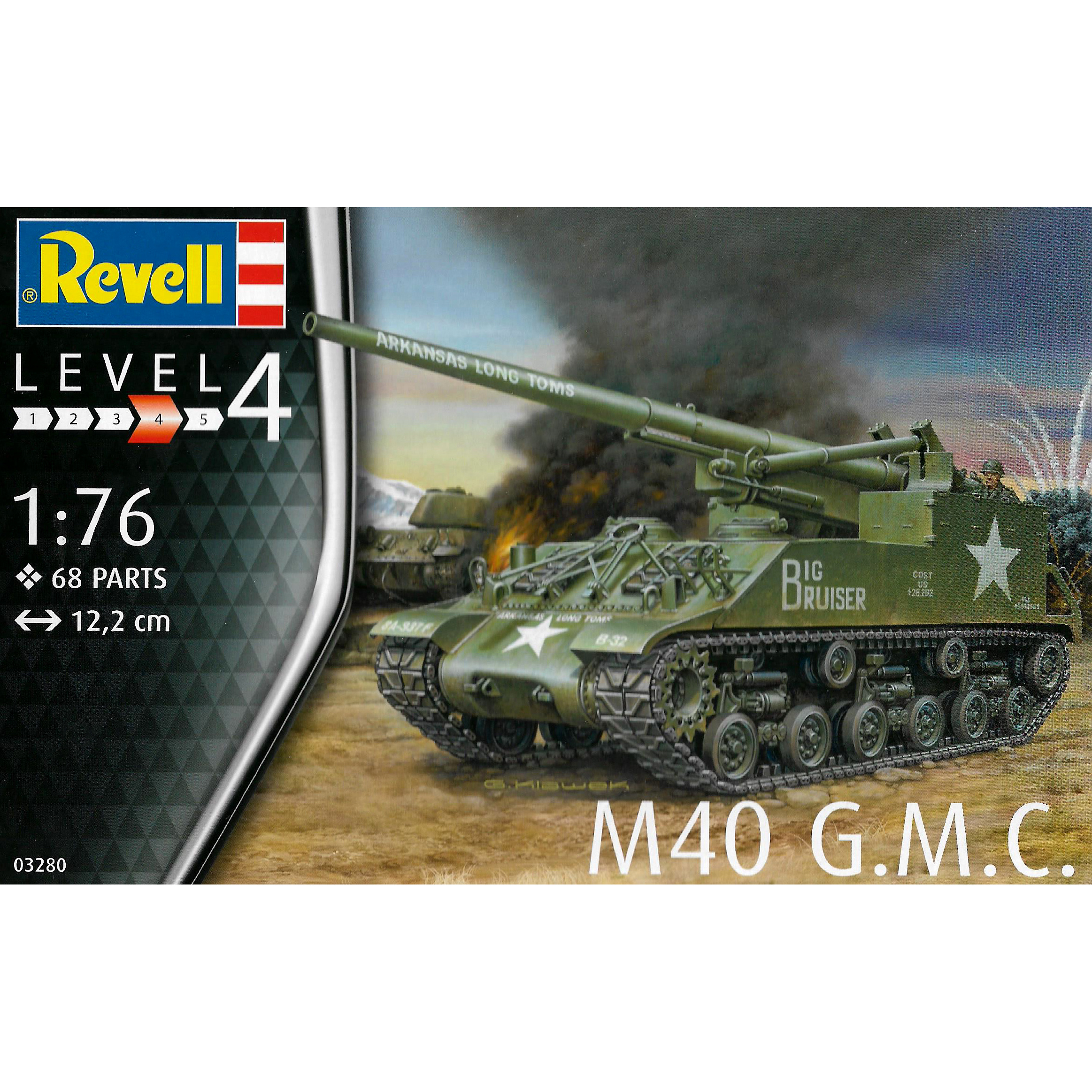 03280 Revell 1/76 M40 G. M. C.