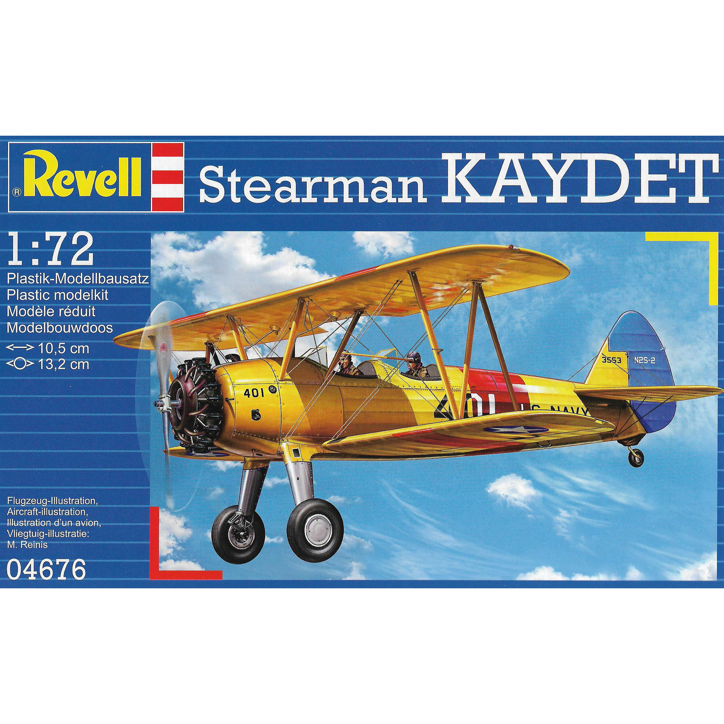 04676 Revell 1/72 Stearman Kaydet
