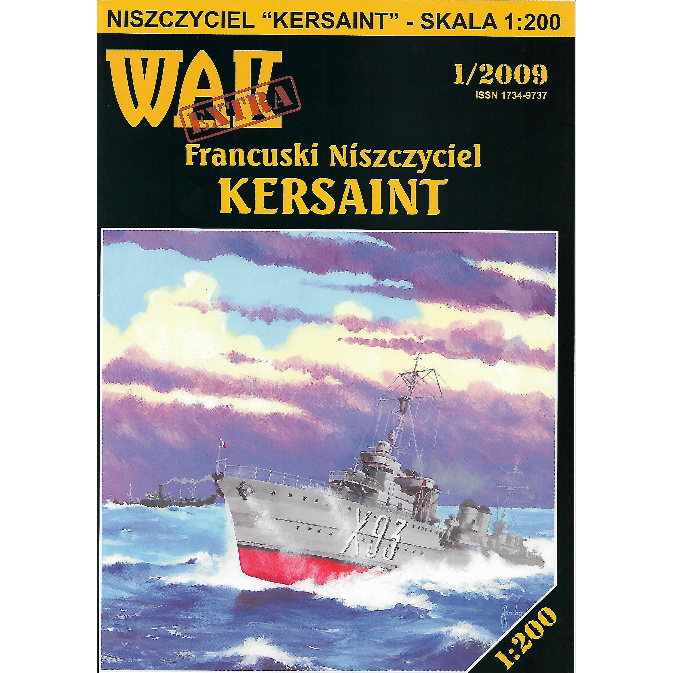 W1/2009 extra WAK 1/200 KERSAINT