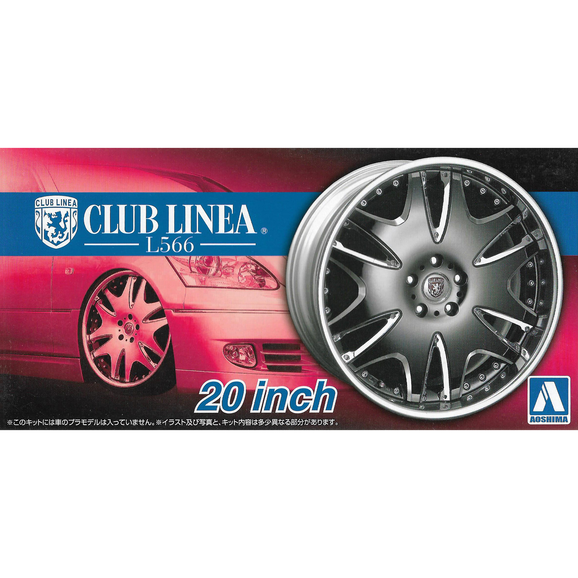 05385 Aoshima 1/24 Club Linea L566 20 inch