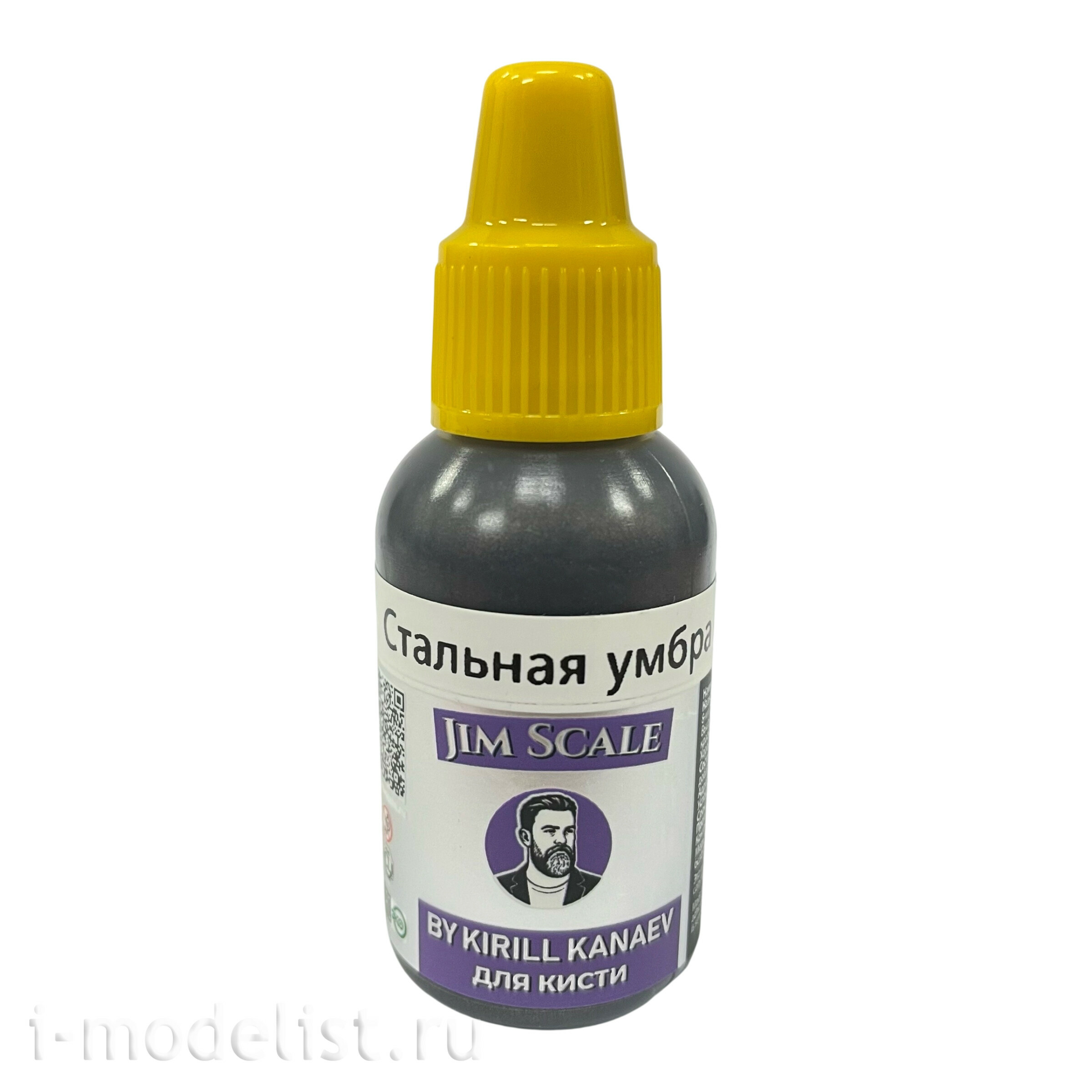 05.604 Jim Scale Металлик акриловый 5’ой серии: Стальная умбра / Steel Umber (18 мл)
