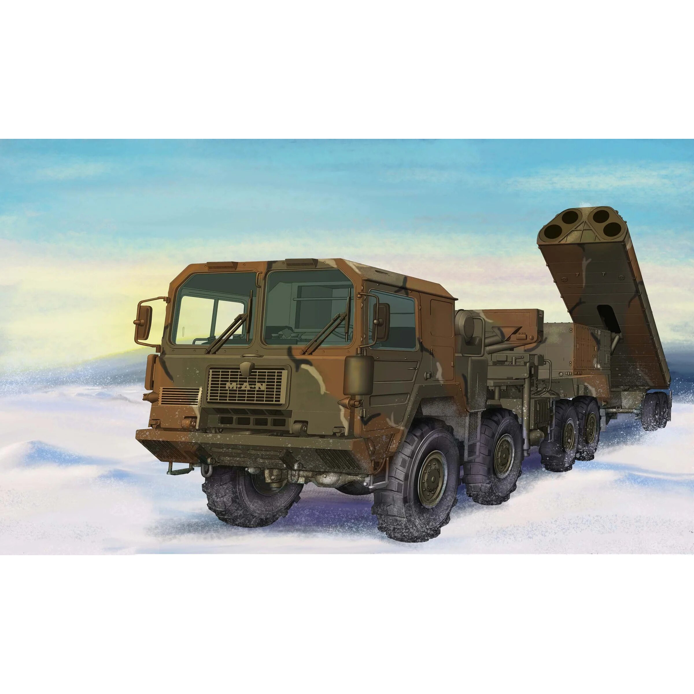 63528 I Love Kit 1/35 Tractor M1013 w/M2042A1 GLCM TEL
