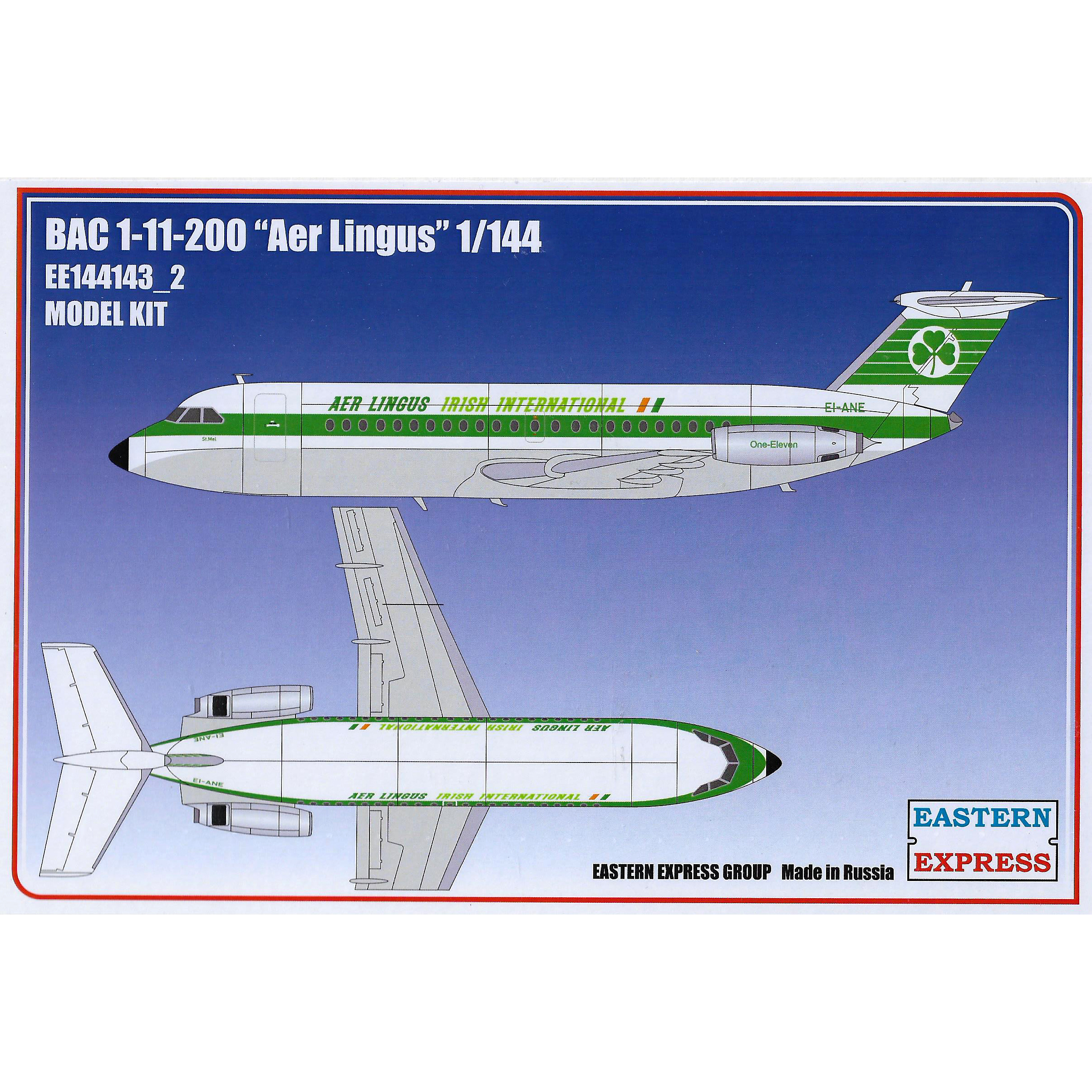 144143-2 Orient Express 1/144 Airliner BAC 1-11-200 AER LINGUS