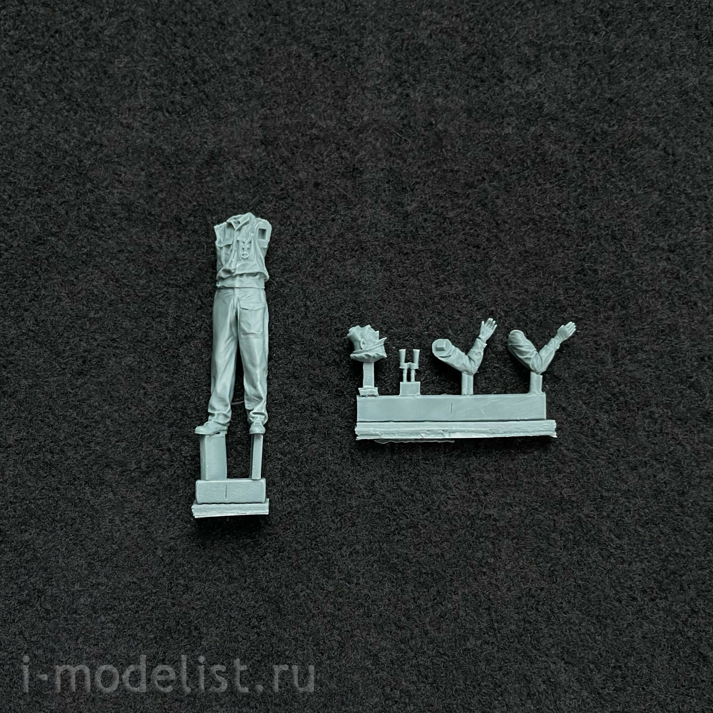 BR-002 Border Model 1/35 German Submariners and Commander (in action) (6 pcs.)