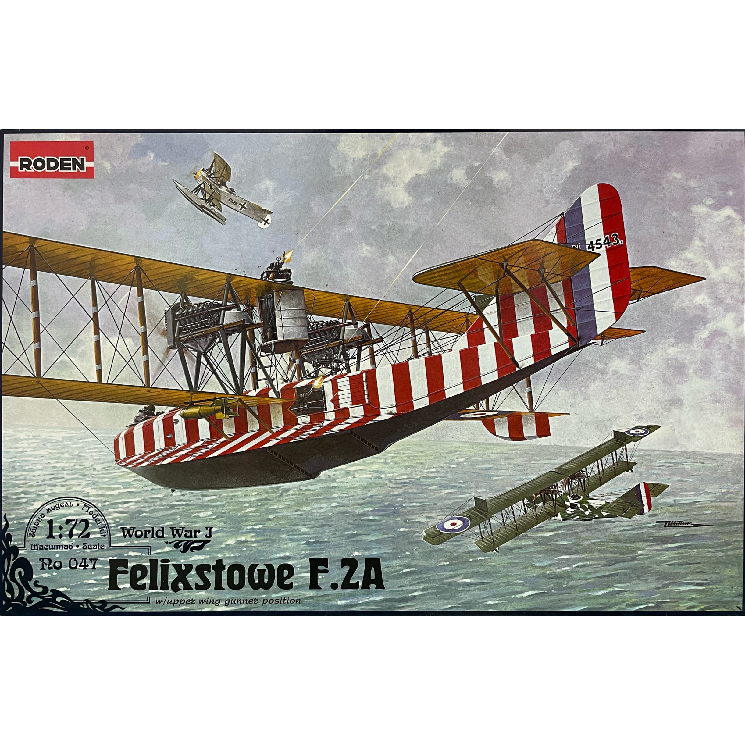 047 Roden 1/72 Felixstowe F. 2A (with upper wing gunner position)