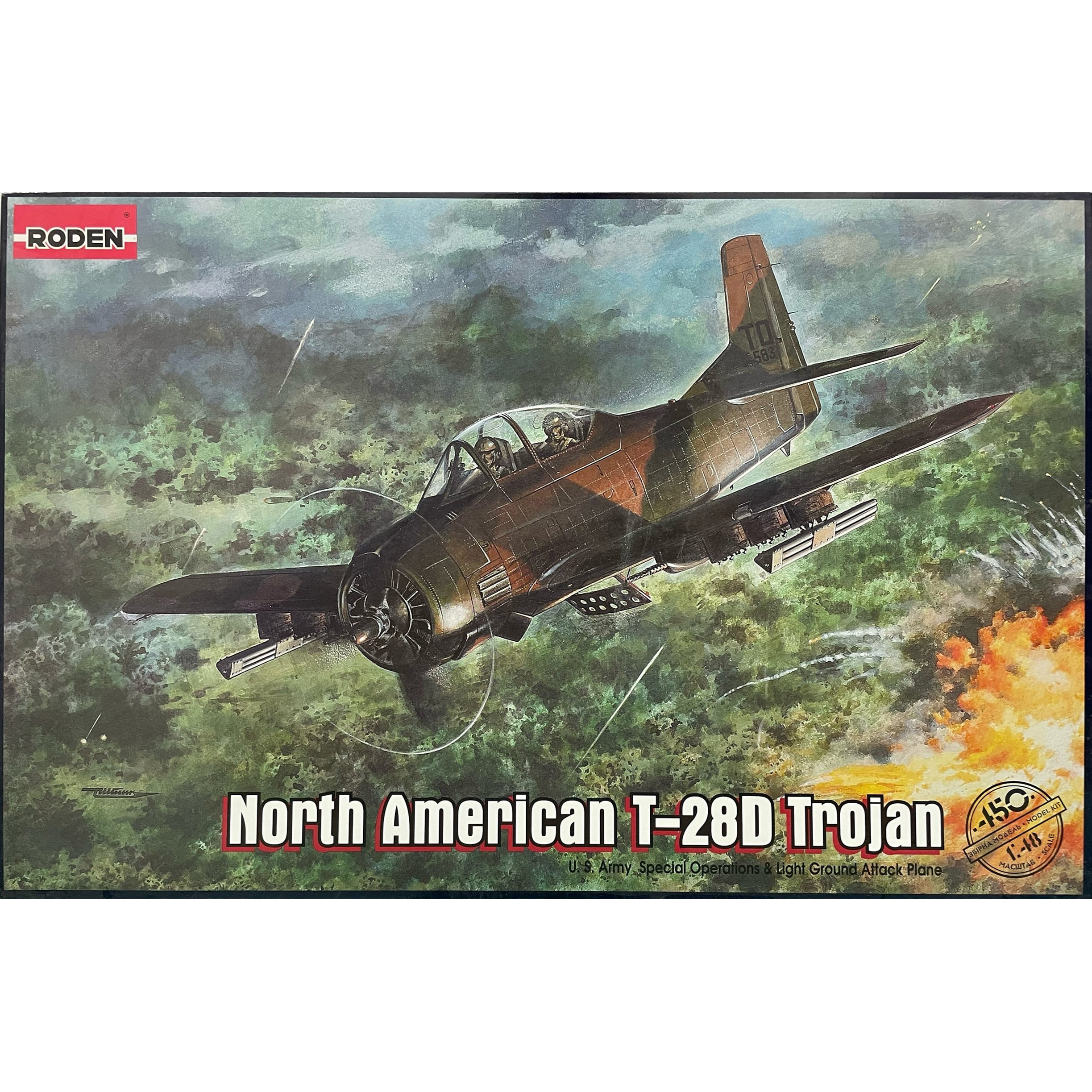 450 Roden 1/48 T-28D Trojan 