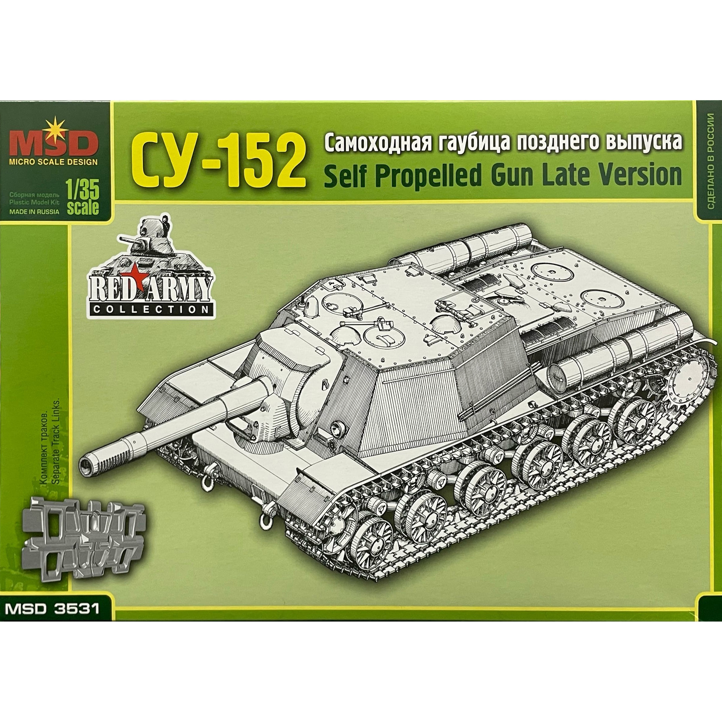 3531 Maket 1/35 self-Propelled installation SU-152