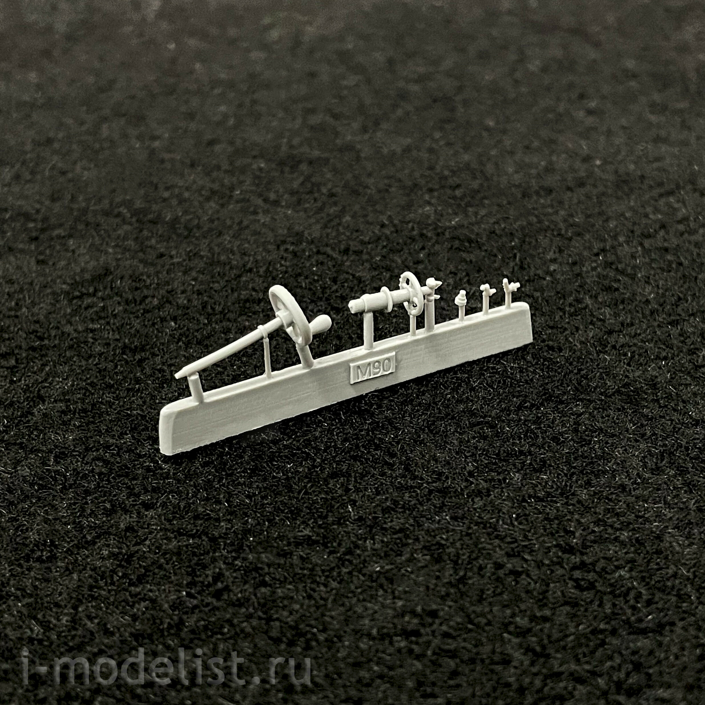 GR35Rk019 Facet 1/35 Gardner machine gun M.90 on a caponier machine