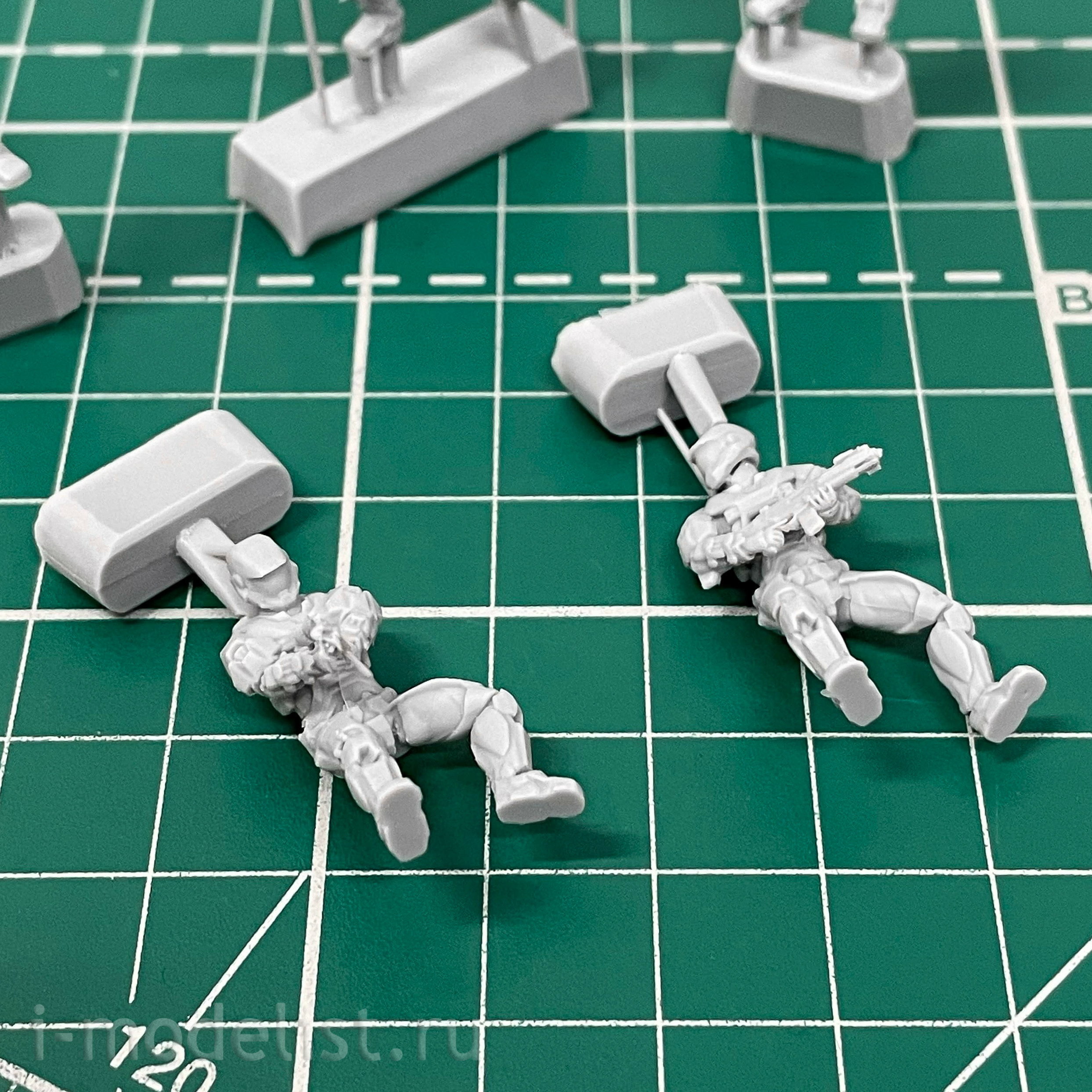 fw72004 Fantasy Warrior 1/72 Space Marine Squad