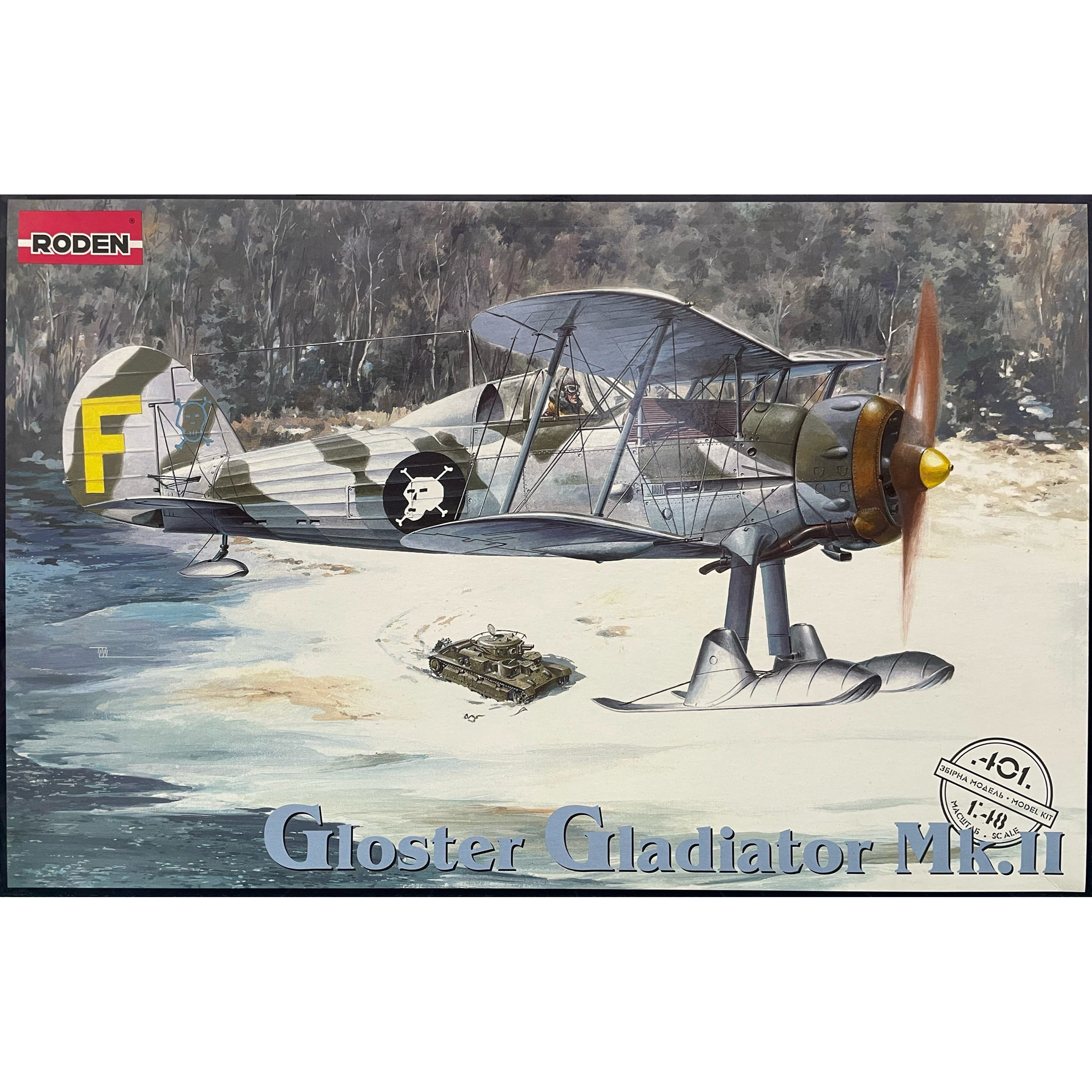 401 Roden 1/48 Gloster Gladiator Mk.II