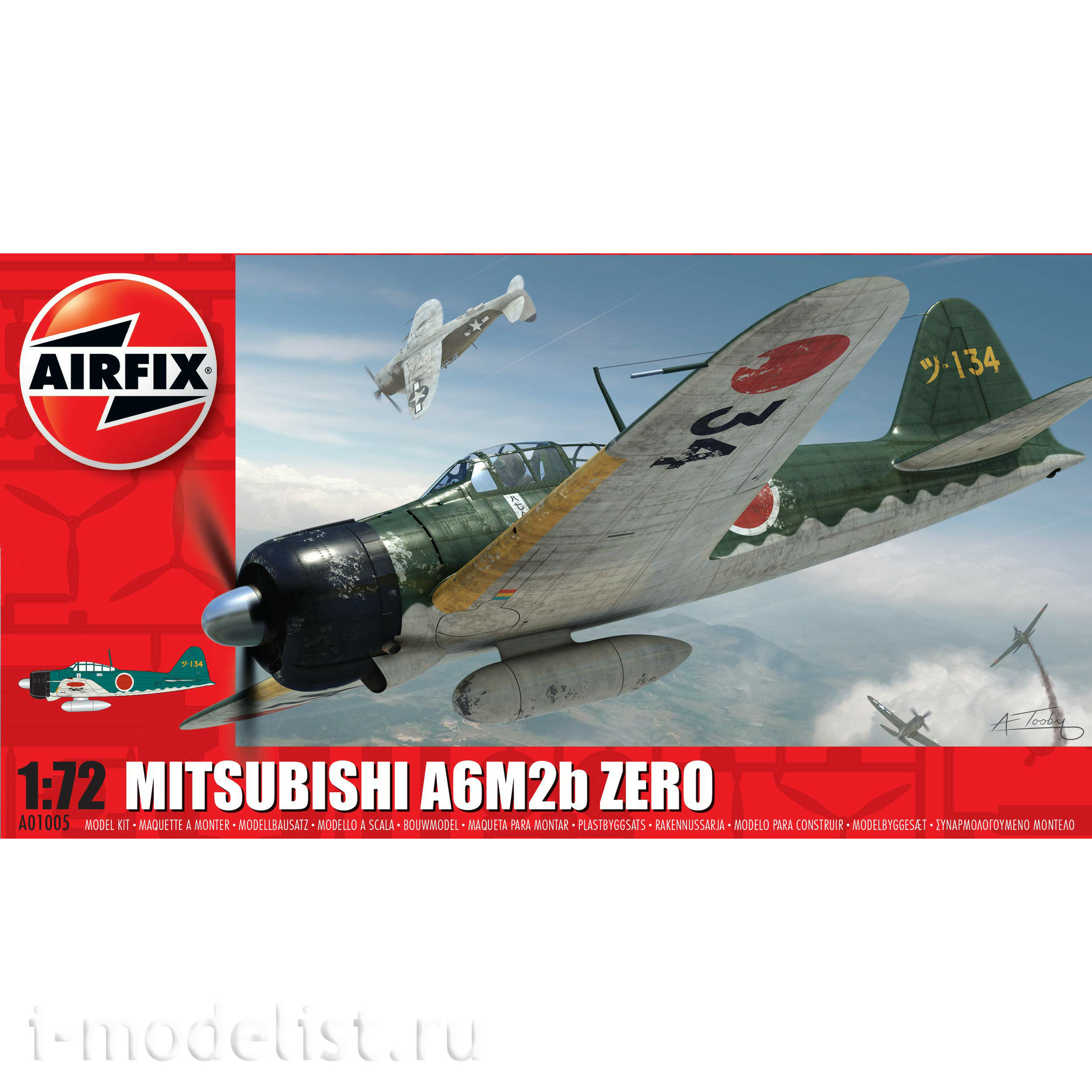 1005 Airfix 1/72 Mitsubishi Zero A6M2b
