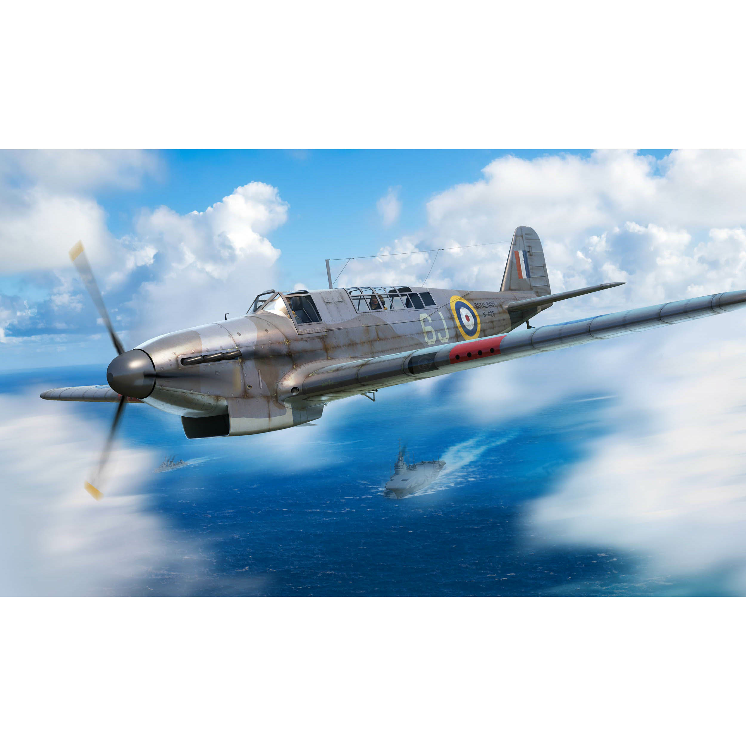 05822 Trumpeter 1/48 Fighter Fairey Fulmar MK.I