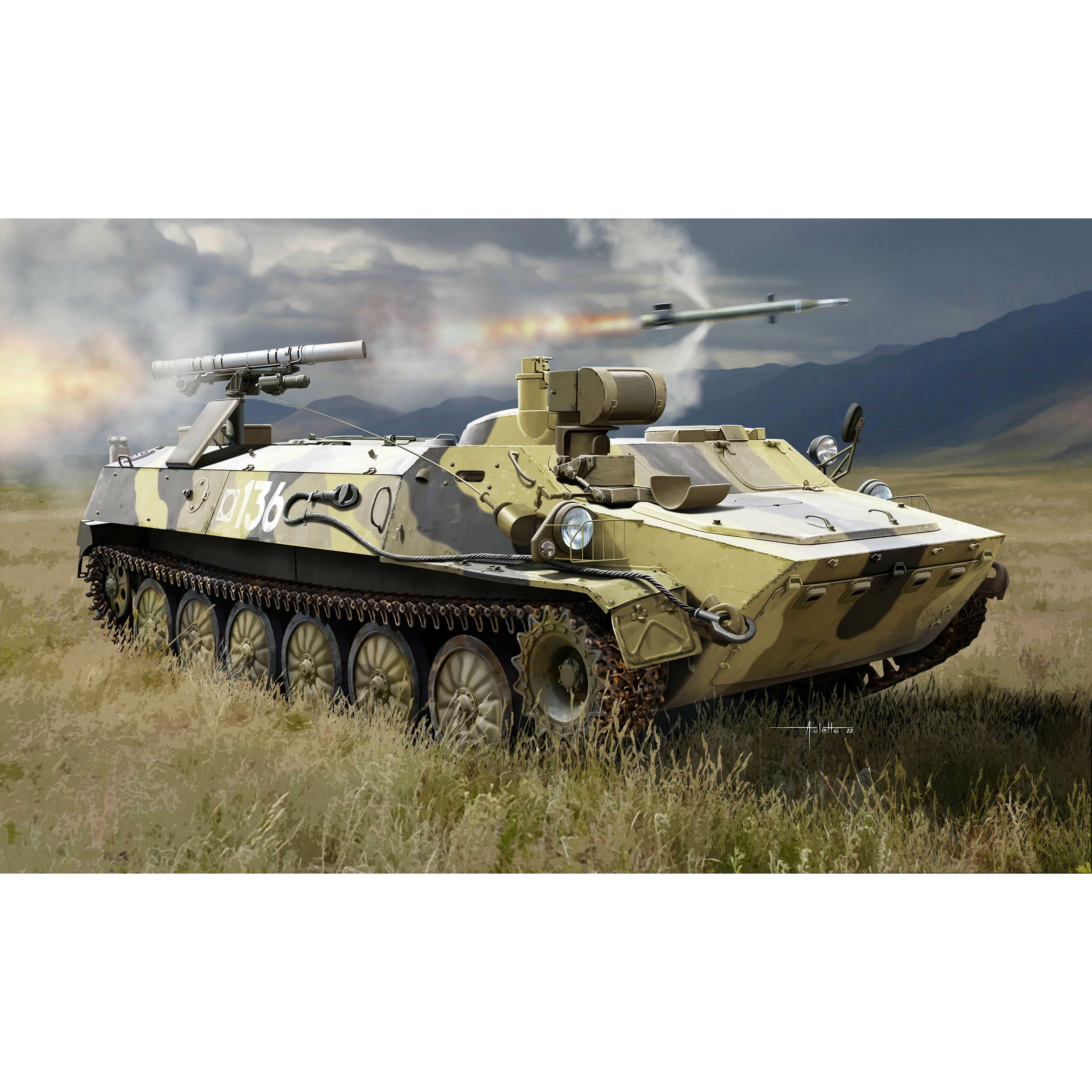 09605 Trumpeter 1/35 Russian combat vehicle 9P149 