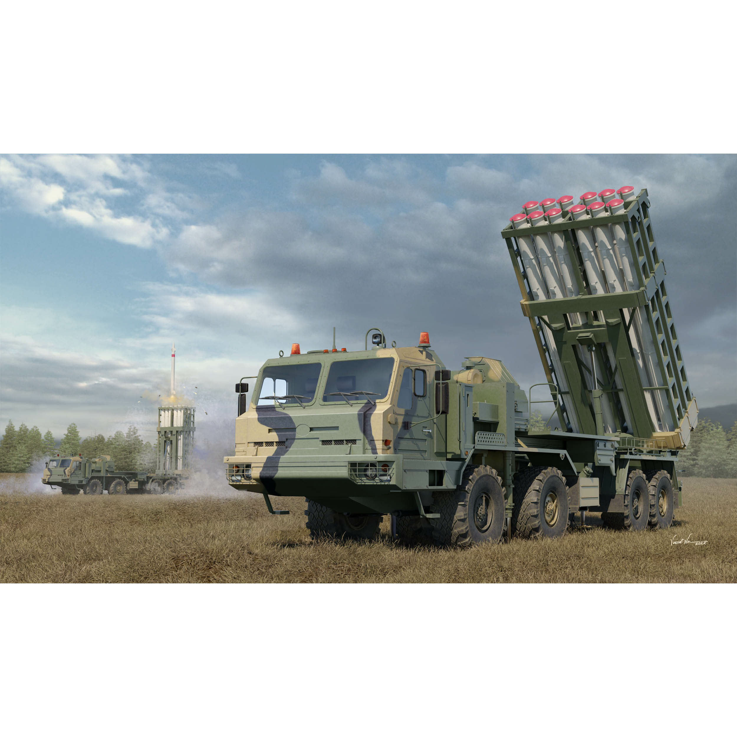 85529 HobbyBoss 1/35 50R6A Anti-aircraft missile system