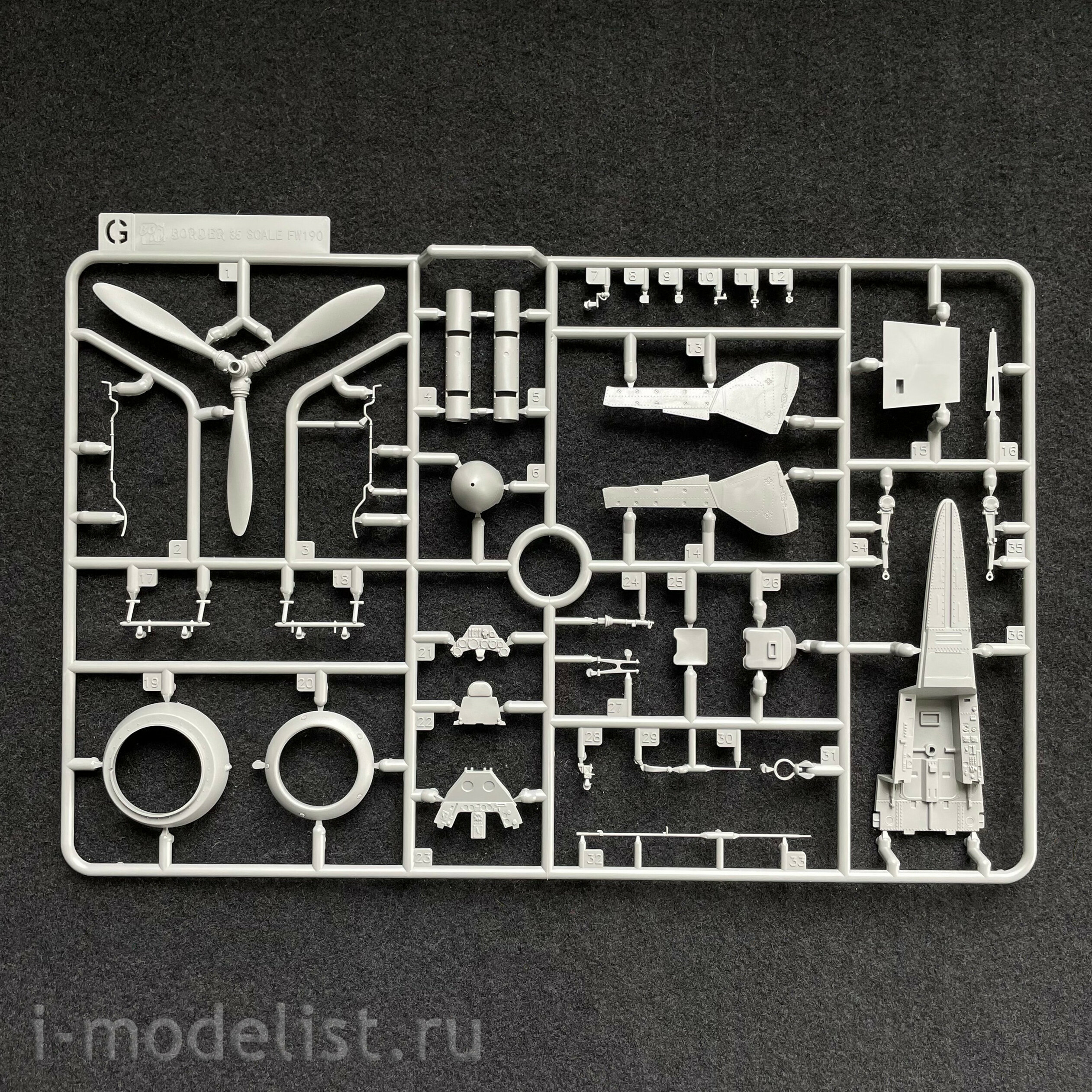 BF-003 Border Model 1/35 Focke-Wulf Fw 190A-6 Fighter