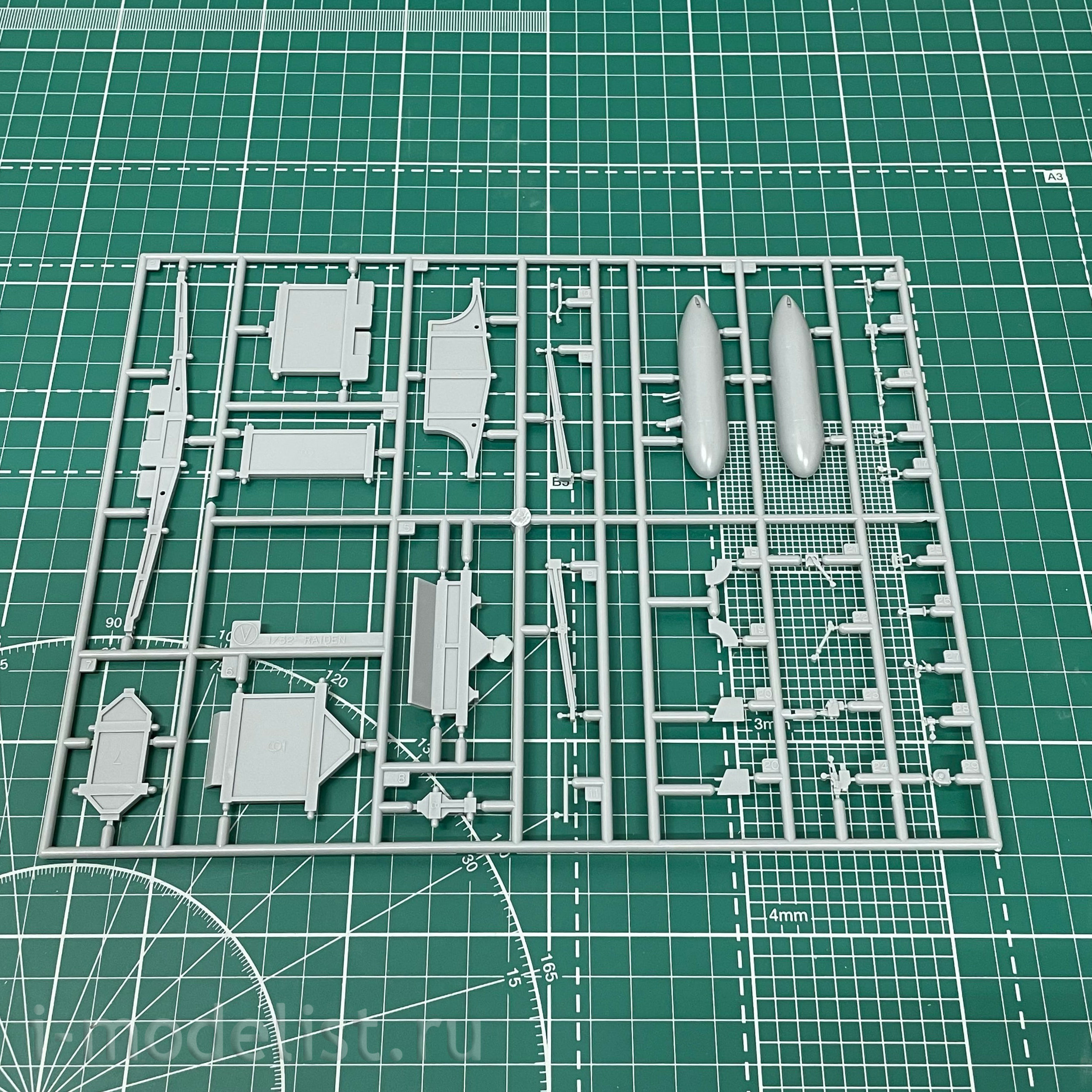 08882 Hasegawa 1/32 Mitsubishi J2M3 Raiden Jack Type 21