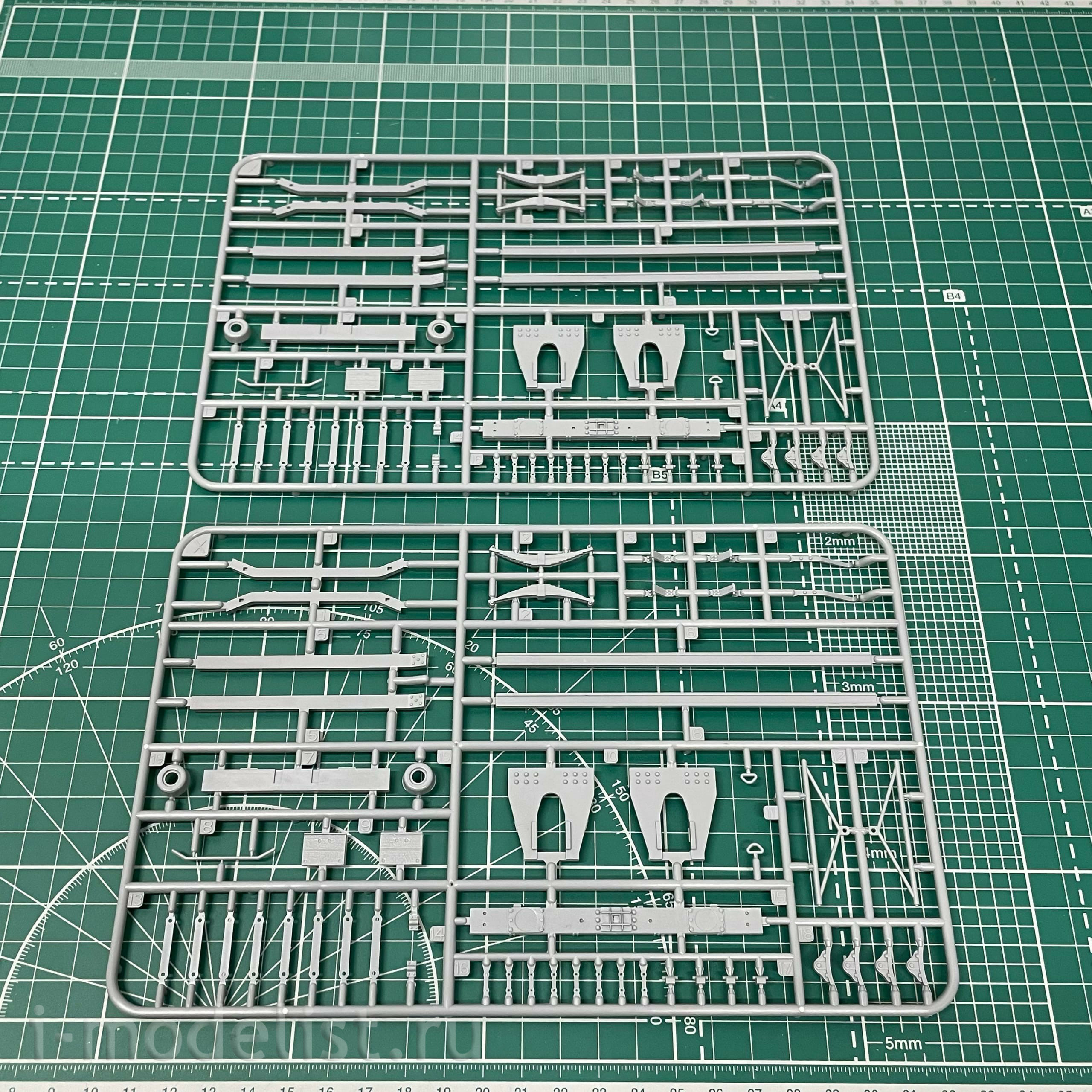 35A01-RCSP Sabre Model 1/35 German railway covered wagon G10 (6 in 1) 