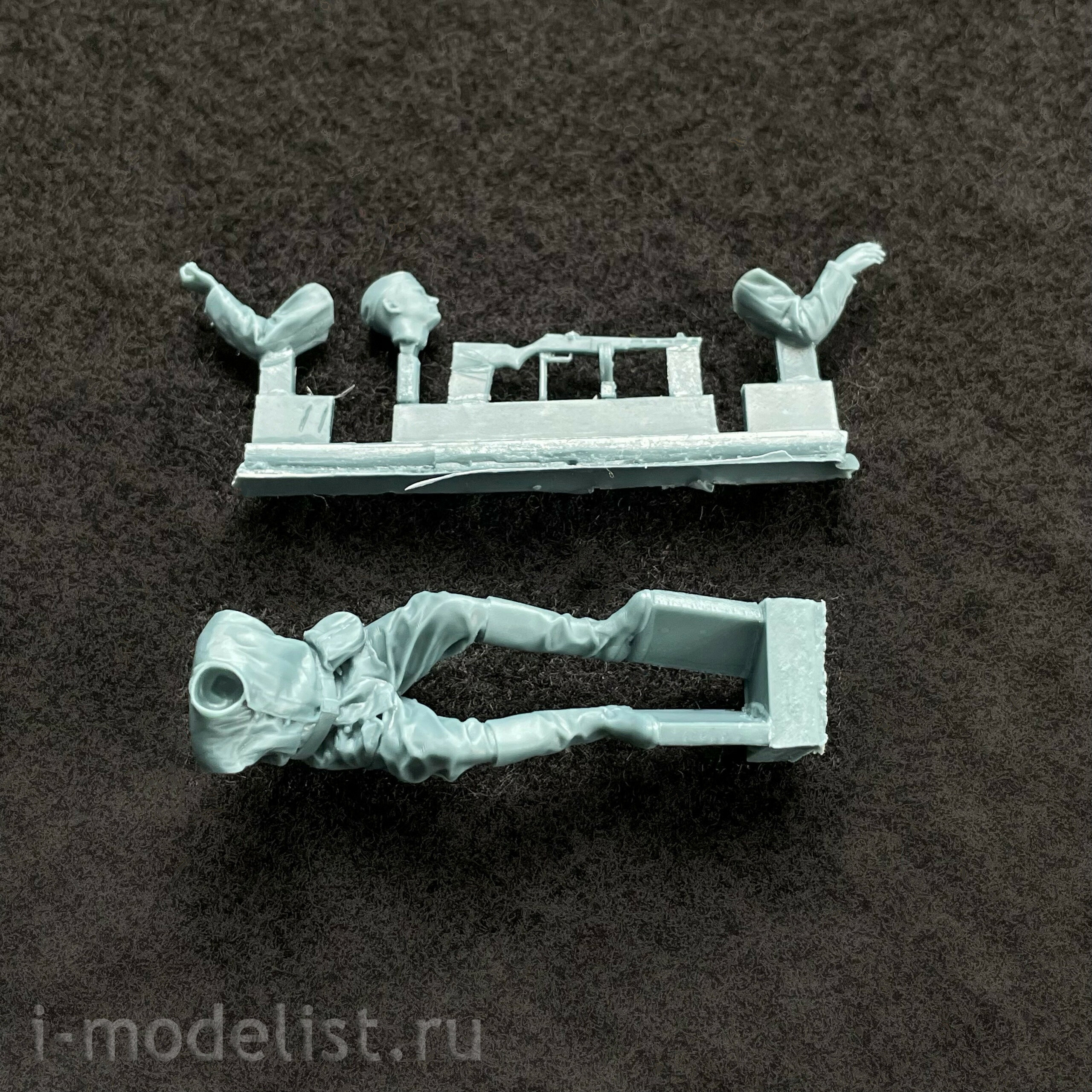 BR-004 Border Model 1/35 Soviet tank landing troops of the Second World War (5 figures)
