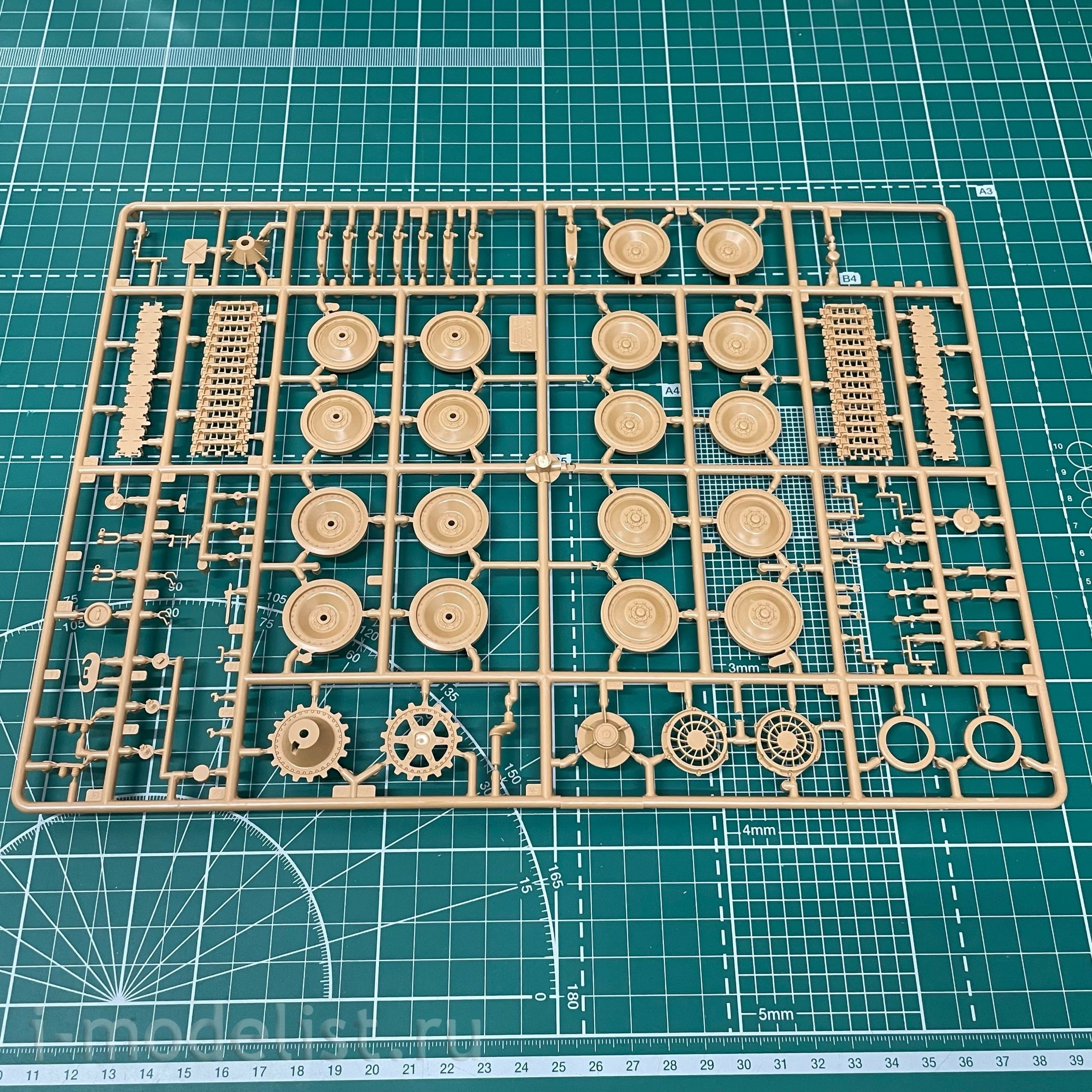 3678 Zvezda 1/35 German tank 