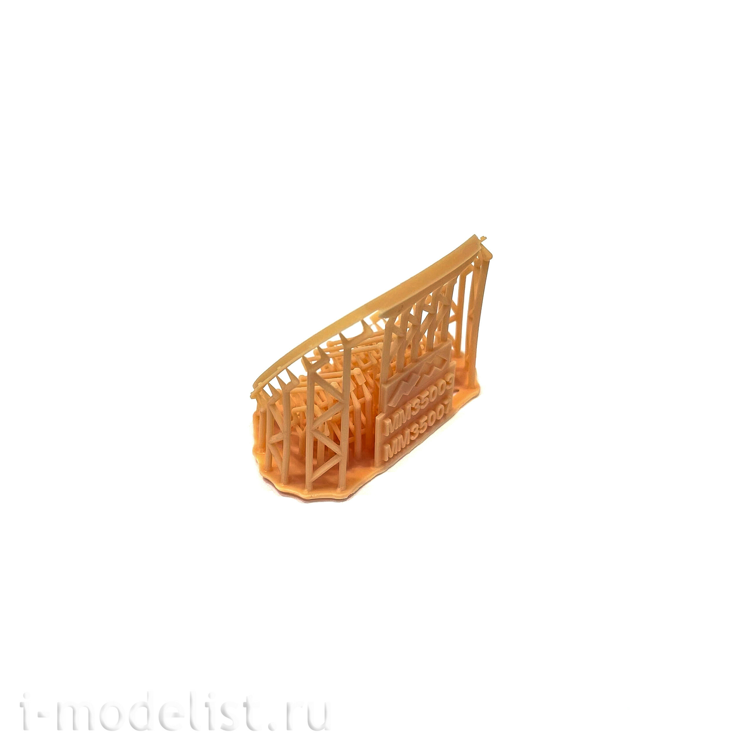 MM35007 My model 1/35 Turret with 20K cannon for T-70B tank, handrails for infantrymen (with texture)