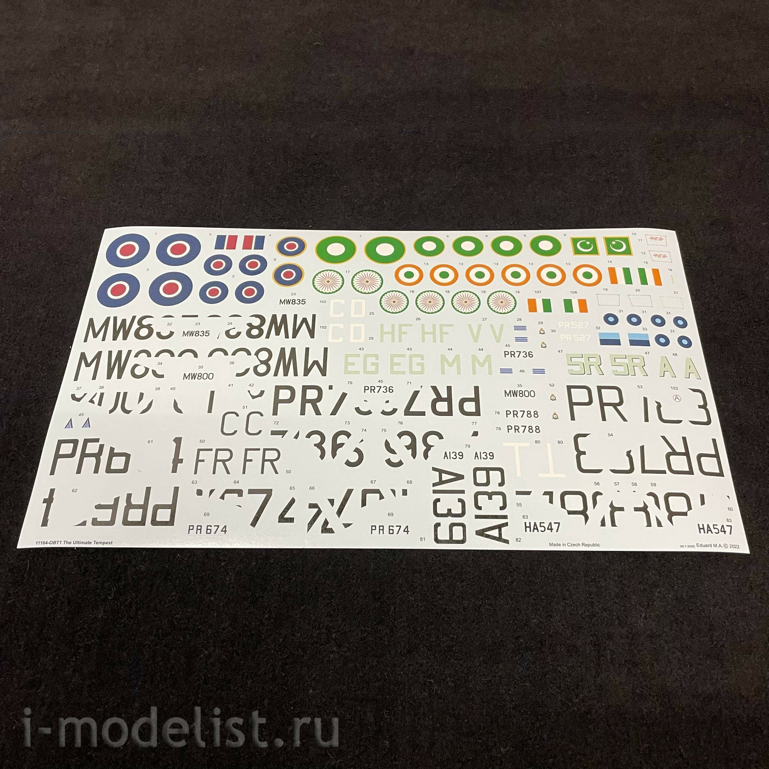 11164 Eduard 1/48 Tempest Mk Fighter.II, The Ultimate Tempest