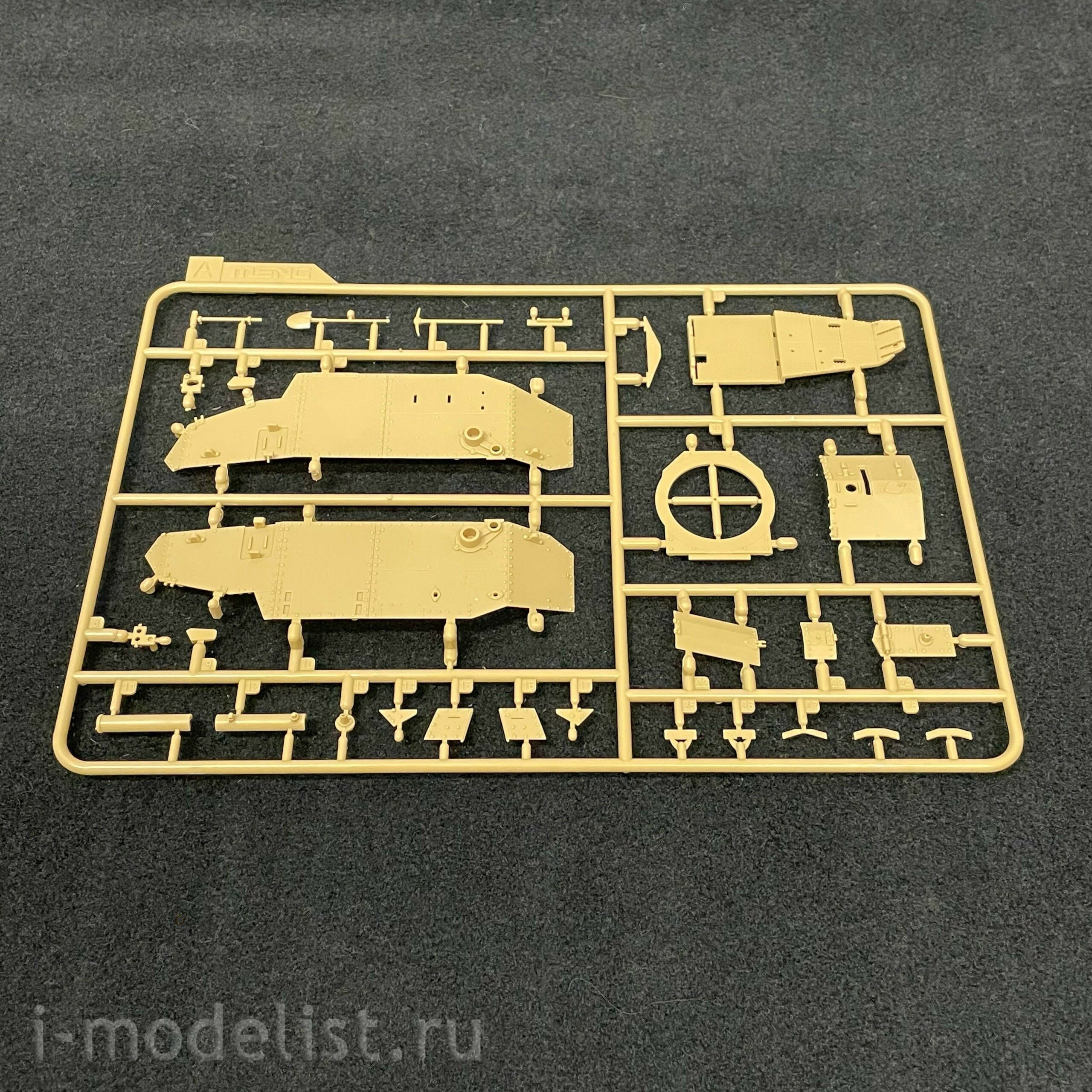 TS-008 Meng 1/35 FRENCH FT-17 LIGHT Tank (CAST TURRET)
