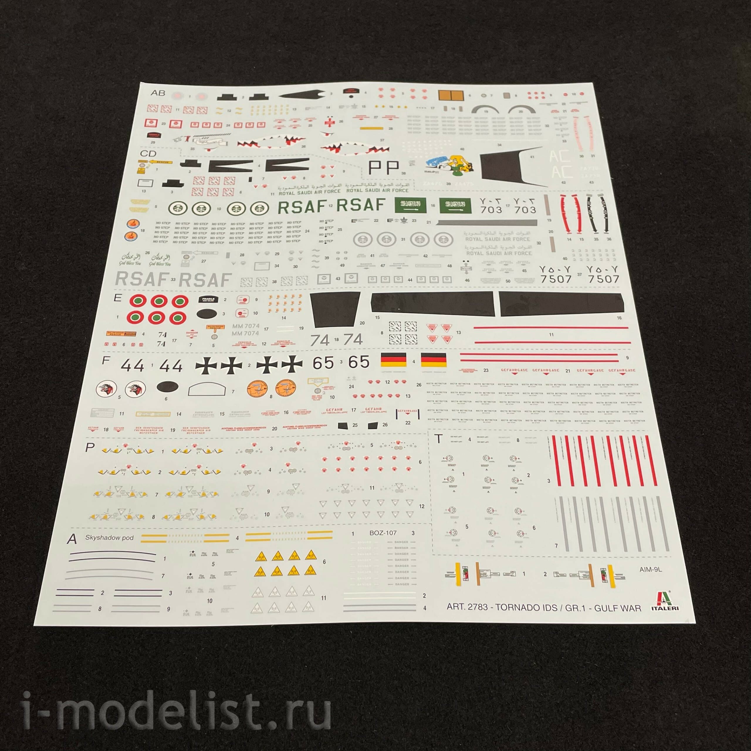 2783 Italeri 1/48 TORNADO GR.1 / IDS-GULF WAR