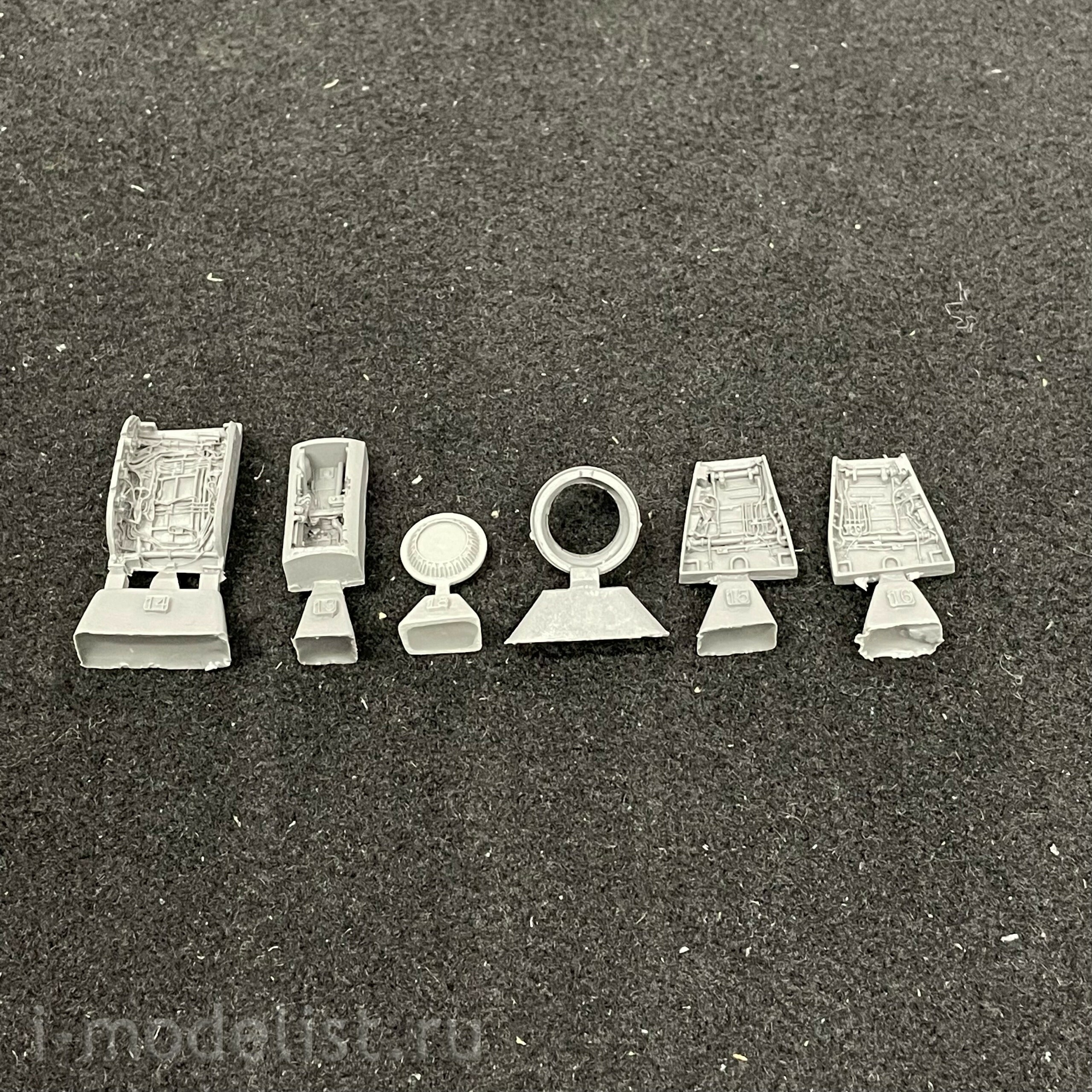 SPS-023 Meng 1/72 F-106A WHEEL WELLS & EXHAUST NOZZLE (RESIN)