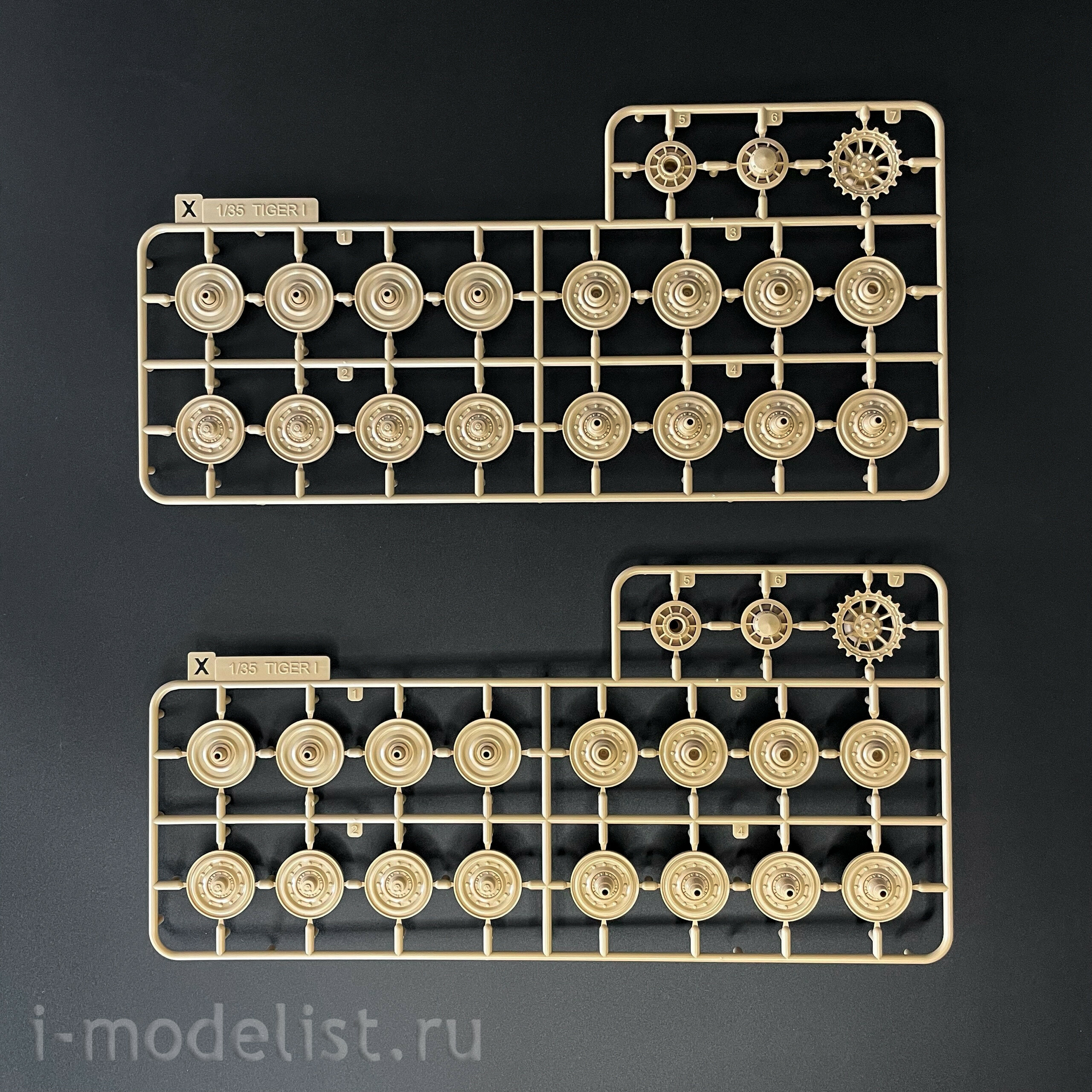 RM-5101 Rye Field Model 1/35 Notмецкий танк Tiger I (поздний) 