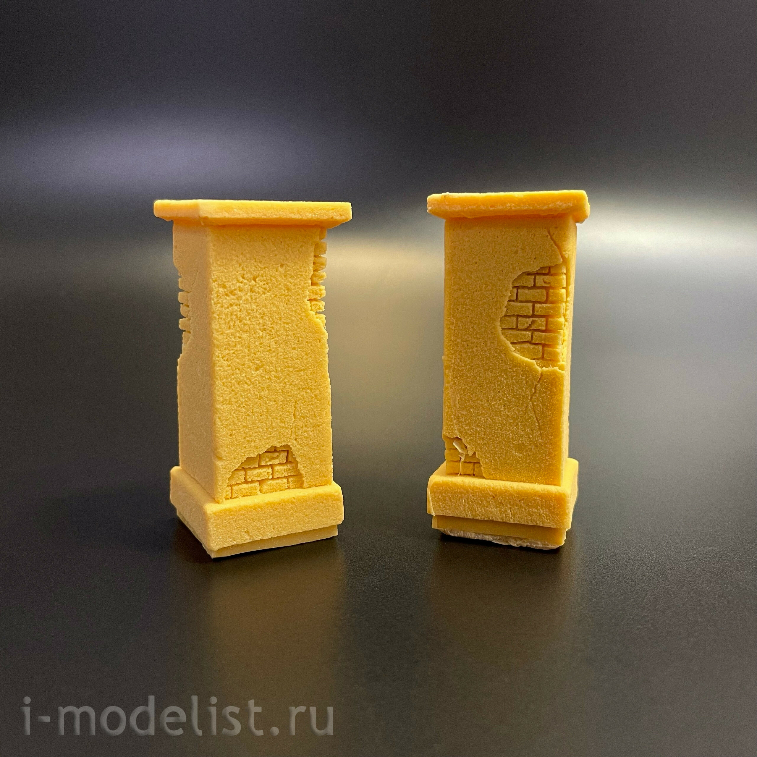 35719 battalion commander 1/35 Park fence Post (2 pieces)