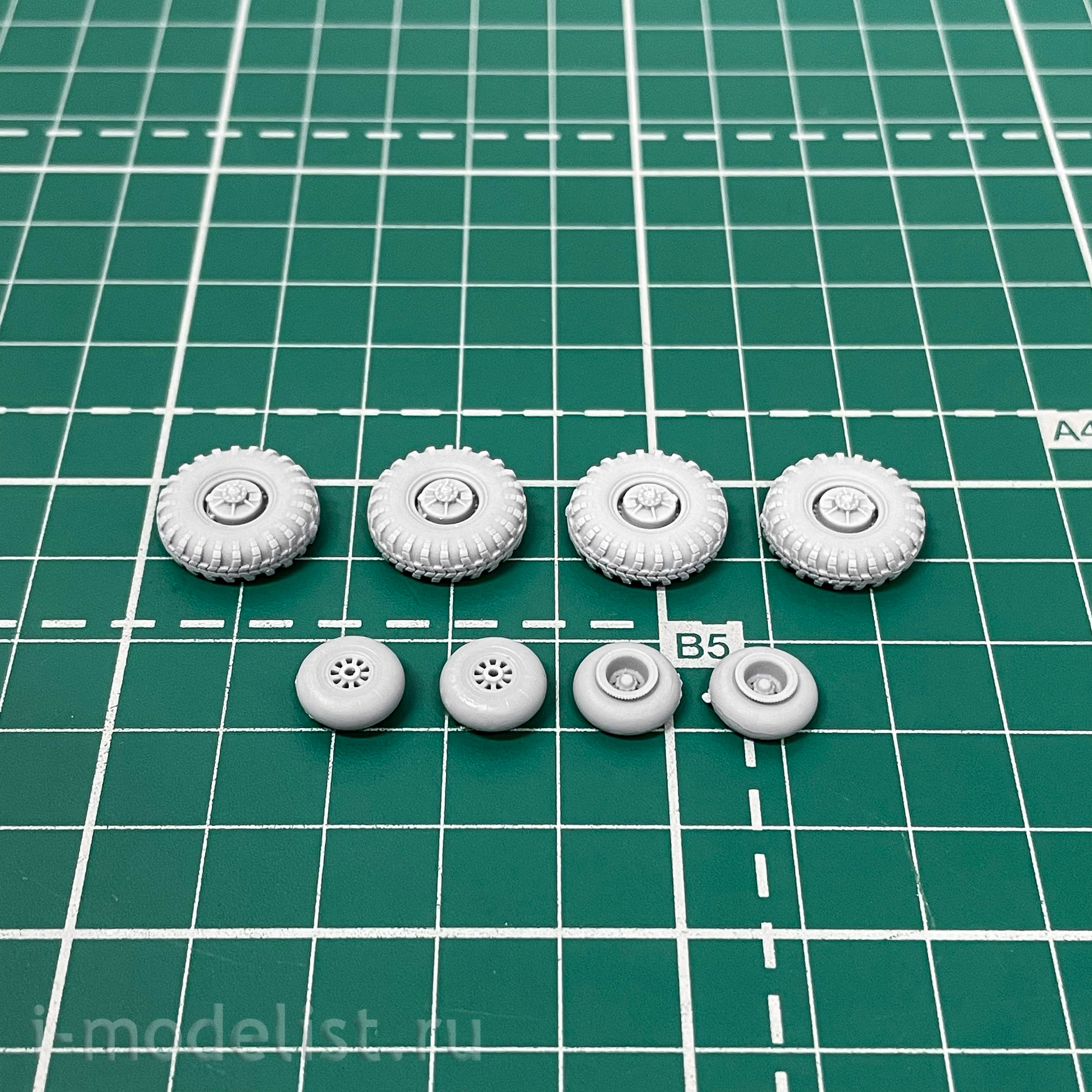 f72172 SG Modeling 1/72 Set of wheels for BRDM-2 (KI-80)