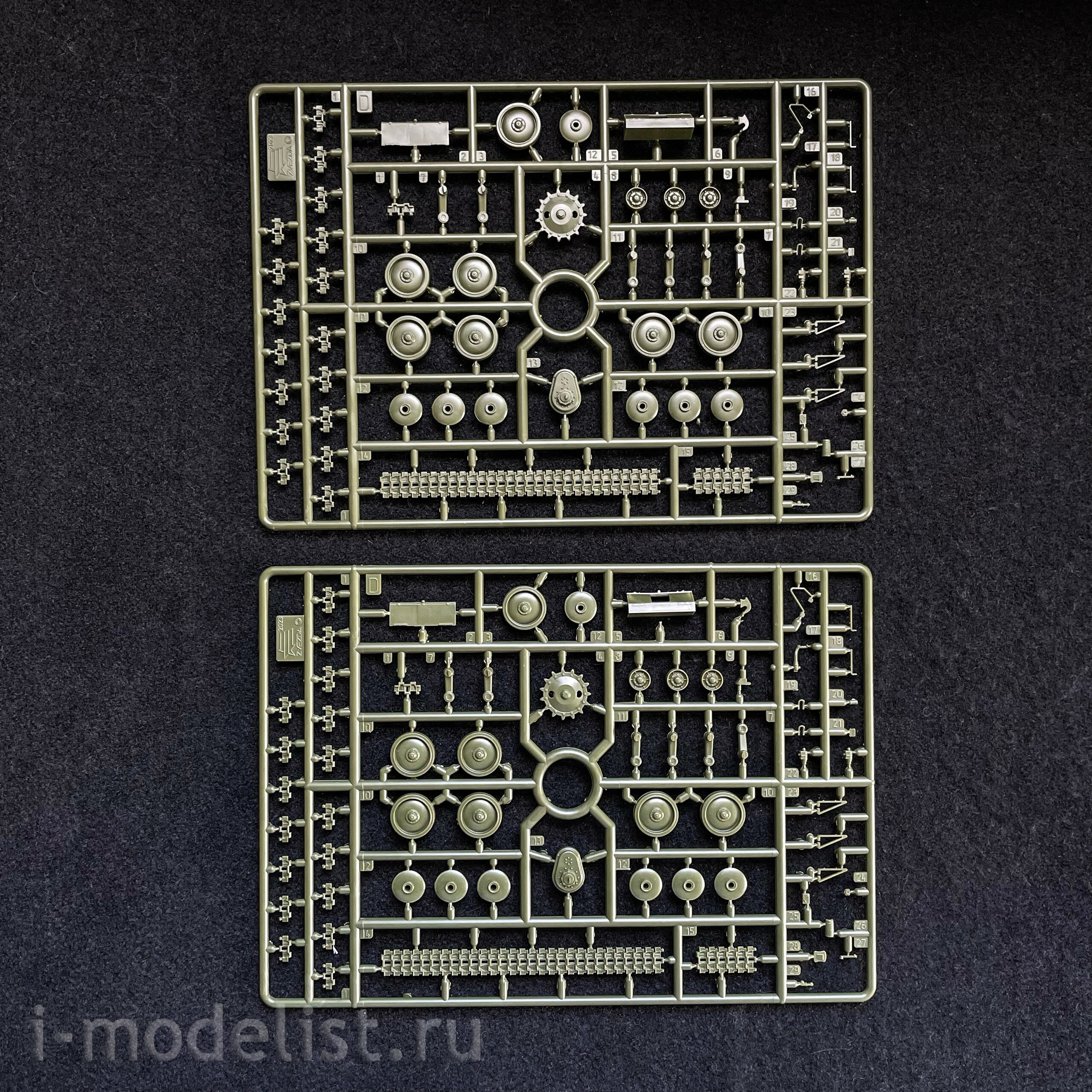 3662 Zvezda 1/35 Soviet self-propelled gun Su-76M