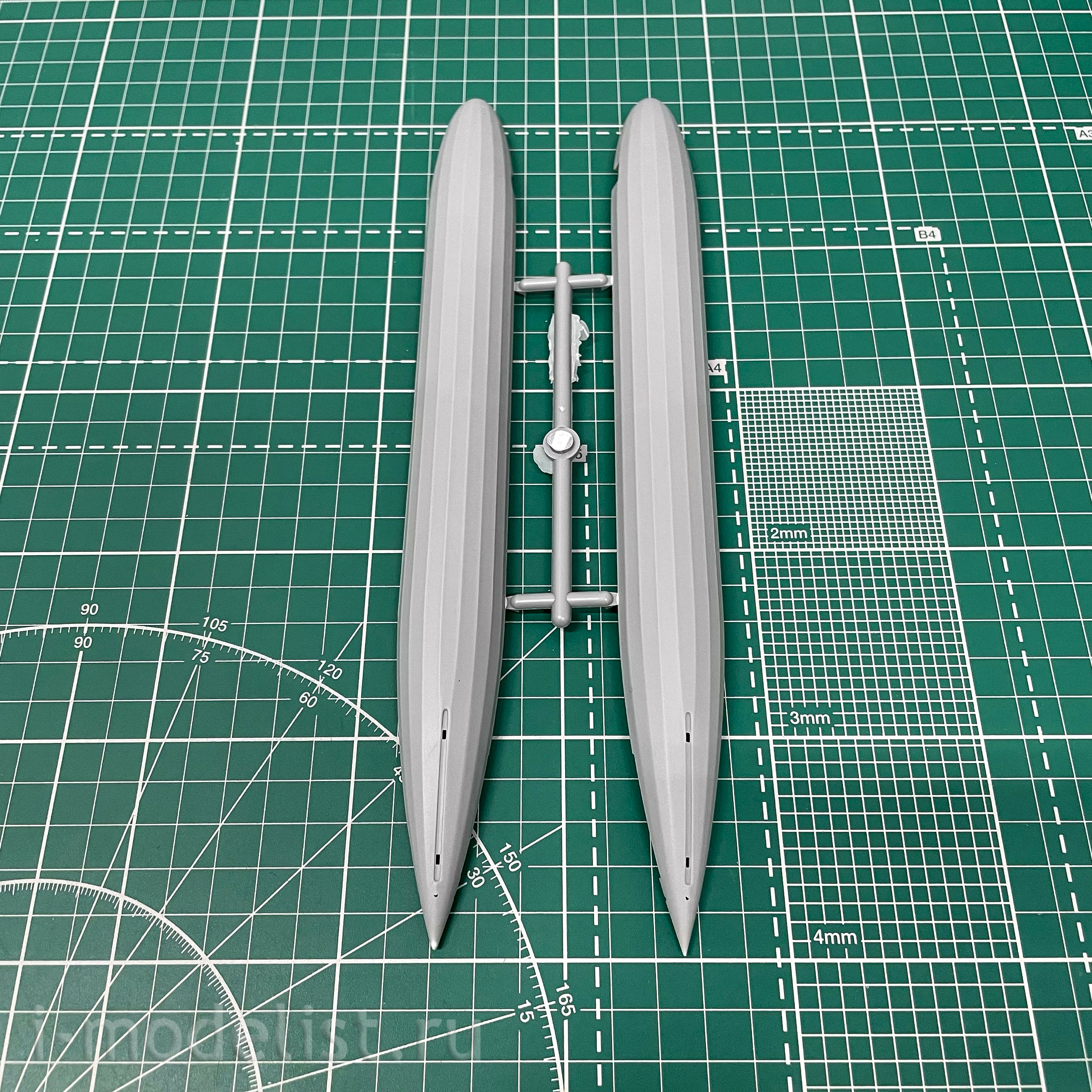 SP-7043 Takom 1/700 Cruiser SMS Derfflinger 1916 + cruiser SMS Lützow 1916 + Zeppelin Q-class airship