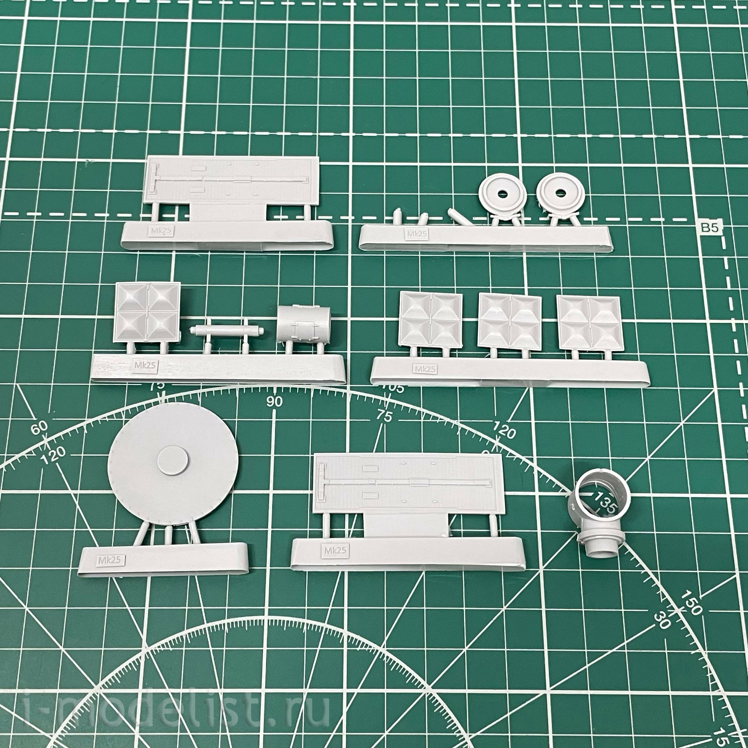 GR72Rk003 Face 1/72 Naval anti-aircraft missile system Sea Sparrow